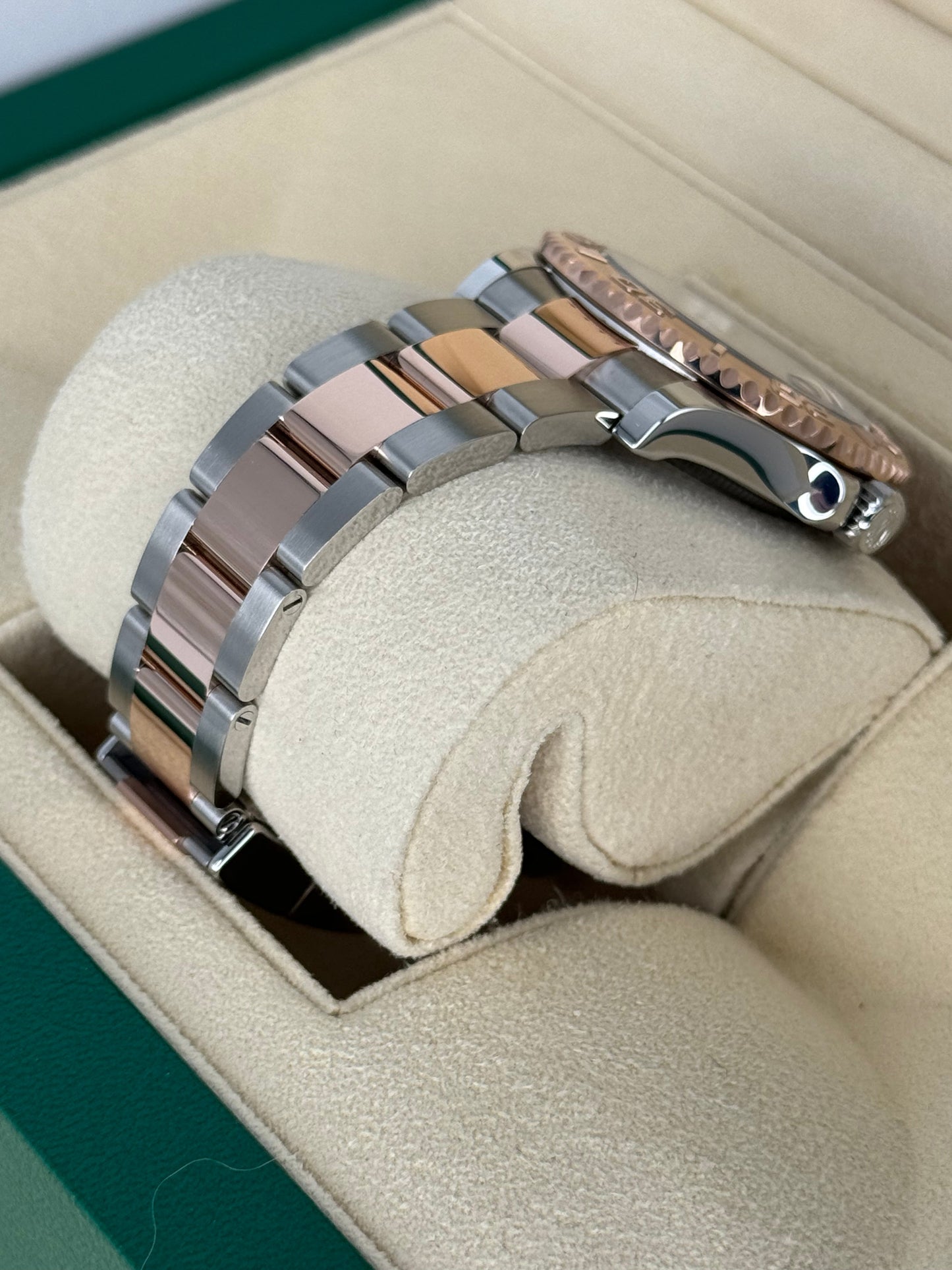 2023 Rolex Yacht-Master 37mm 268621 Two-Tone Chocolate Dial - MyWatchLLC