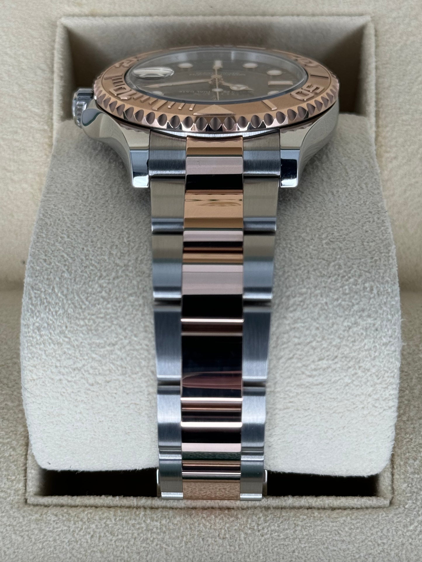 2023 Rolex Yacht-Master 37mm 268621 Two-Tone Chocolate Dial - MyWatchLLC