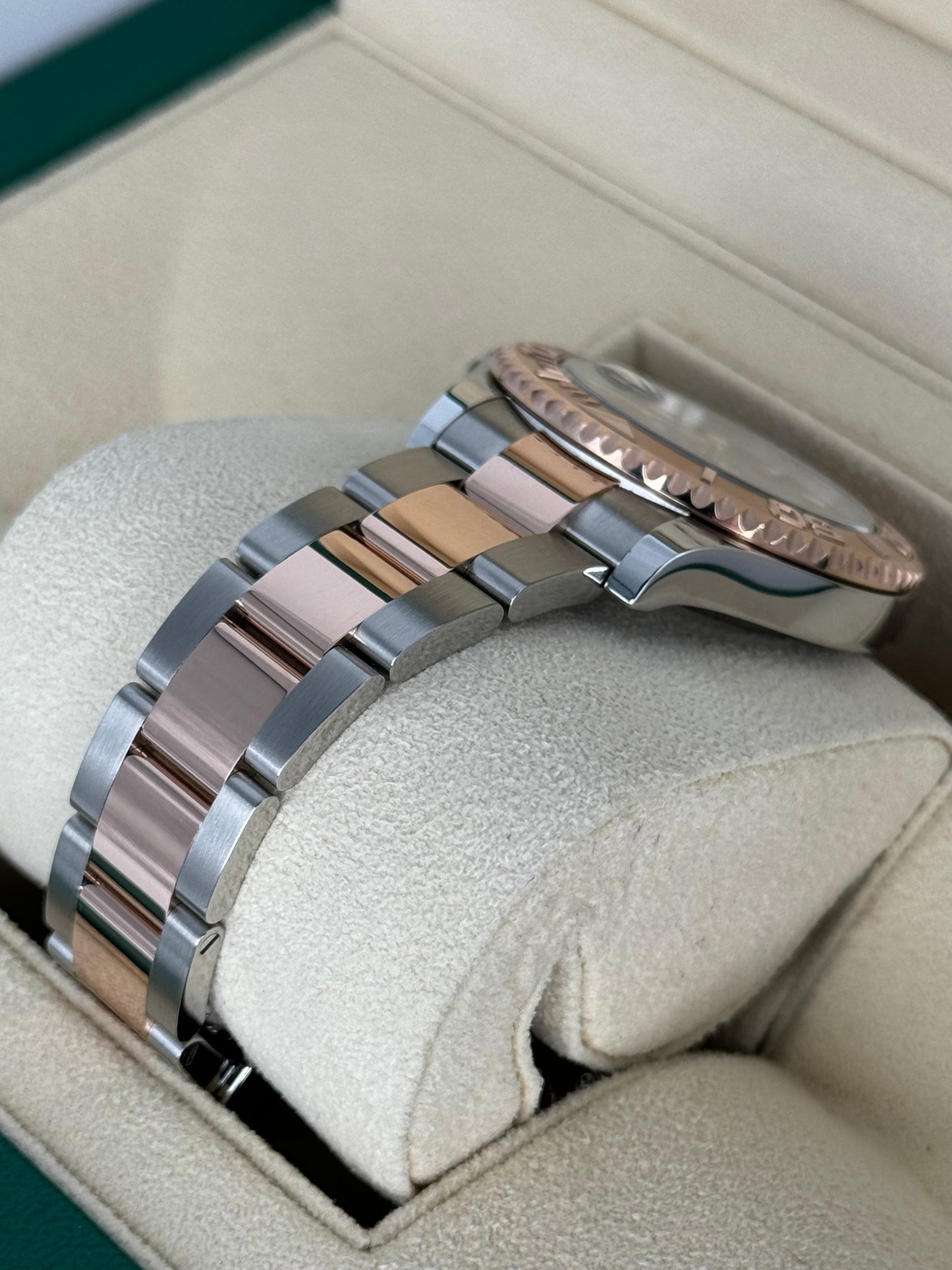 2023 Rolex Yacht-Master 37mm 268621 Two-Tone Chocolate Dial - MyWatchLLC