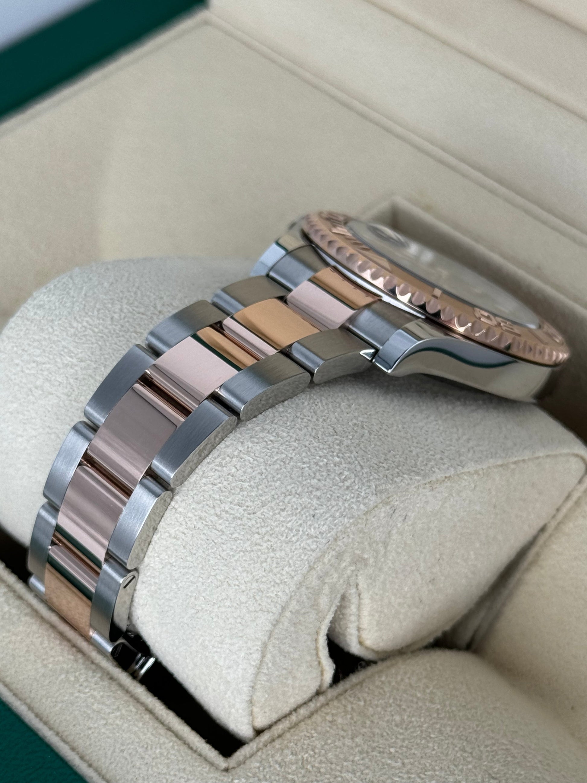 2023 Rolex Yacht-Master 37mm 268621 Two-Tone Chocolate Dial - MyWatchLLC