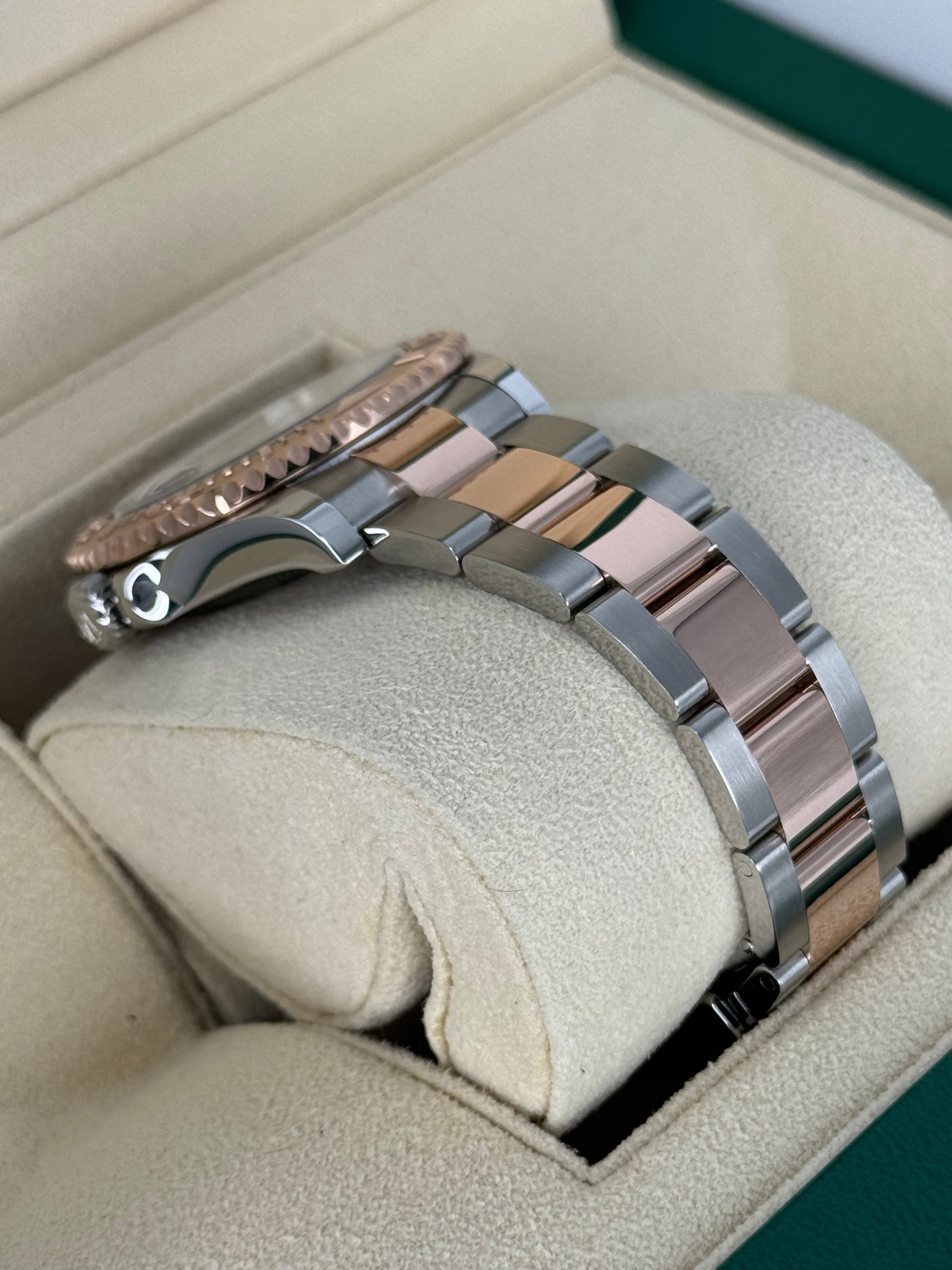 2023 Rolex Yacht-Master 37mm 268621 Two-Tone Chocolate Dial - MyWatchLLC