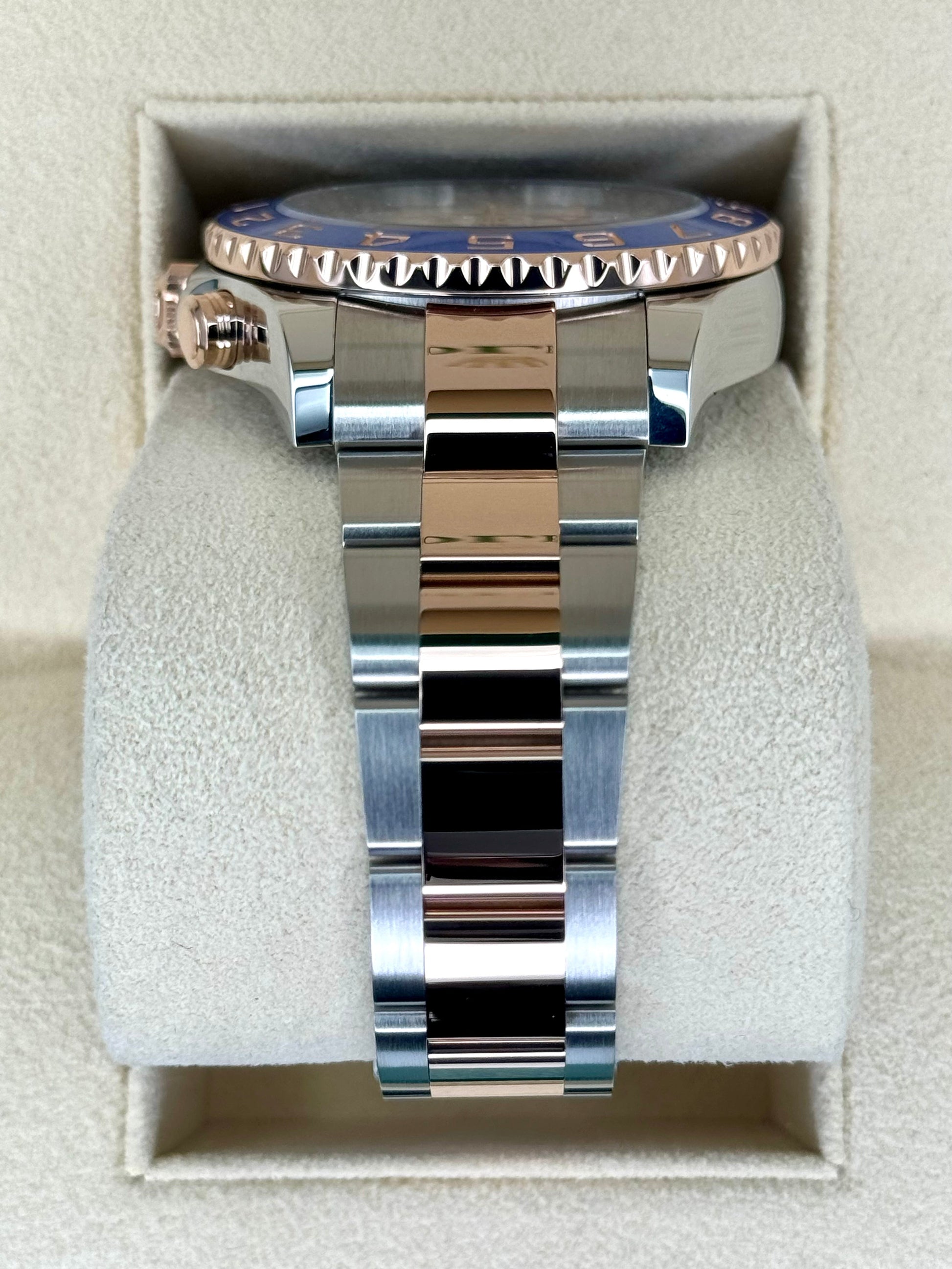 2022 Rolex Yacht-Master II 44mm 116681 Two-Tone White Dial - MyWatchLLC