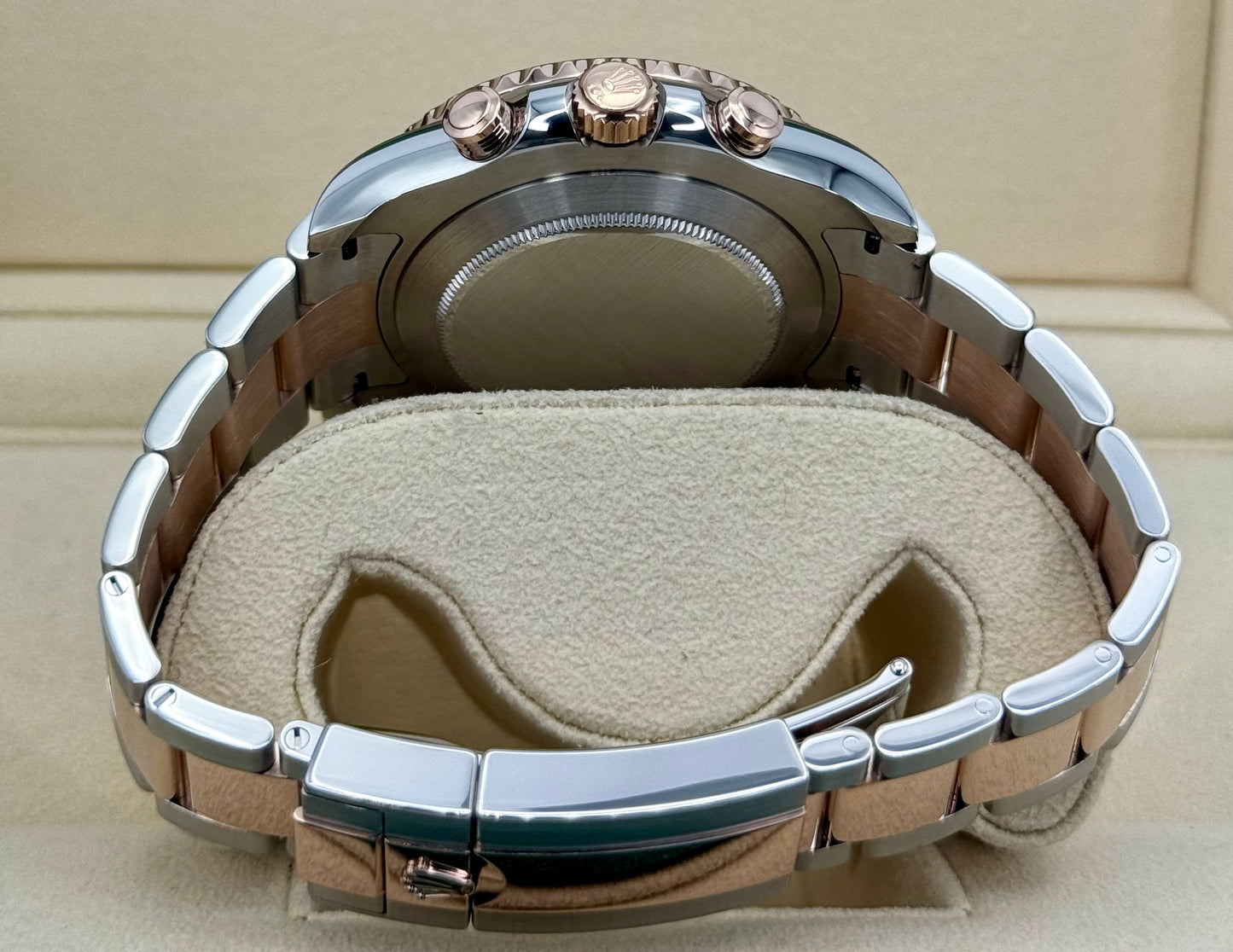 2022 Rolex Yacht-Master II 44mm 116681 Two-Tone White Dial - MyWatchLLC