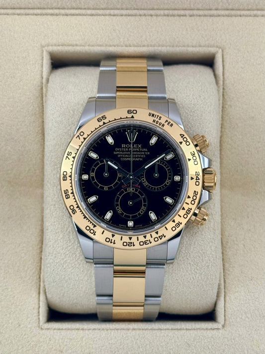 2023 Rolex Daytona 40mm 116503 Two-Tone Black Dial - MyWatchLLC