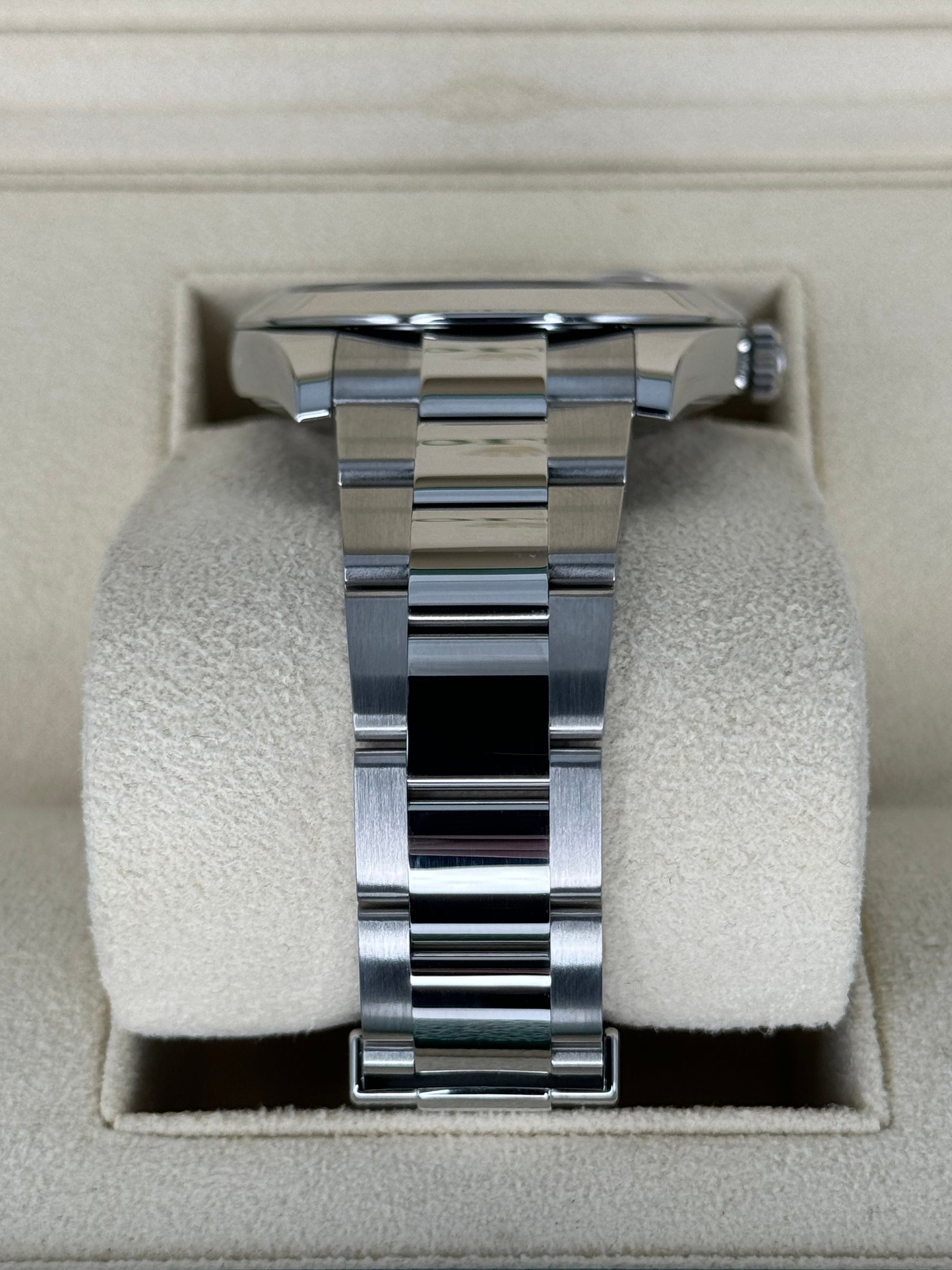 2021 Rolex Datejust 41mm 126300 Oyster Blue Roman Numeral Dial - MyWatchLLC