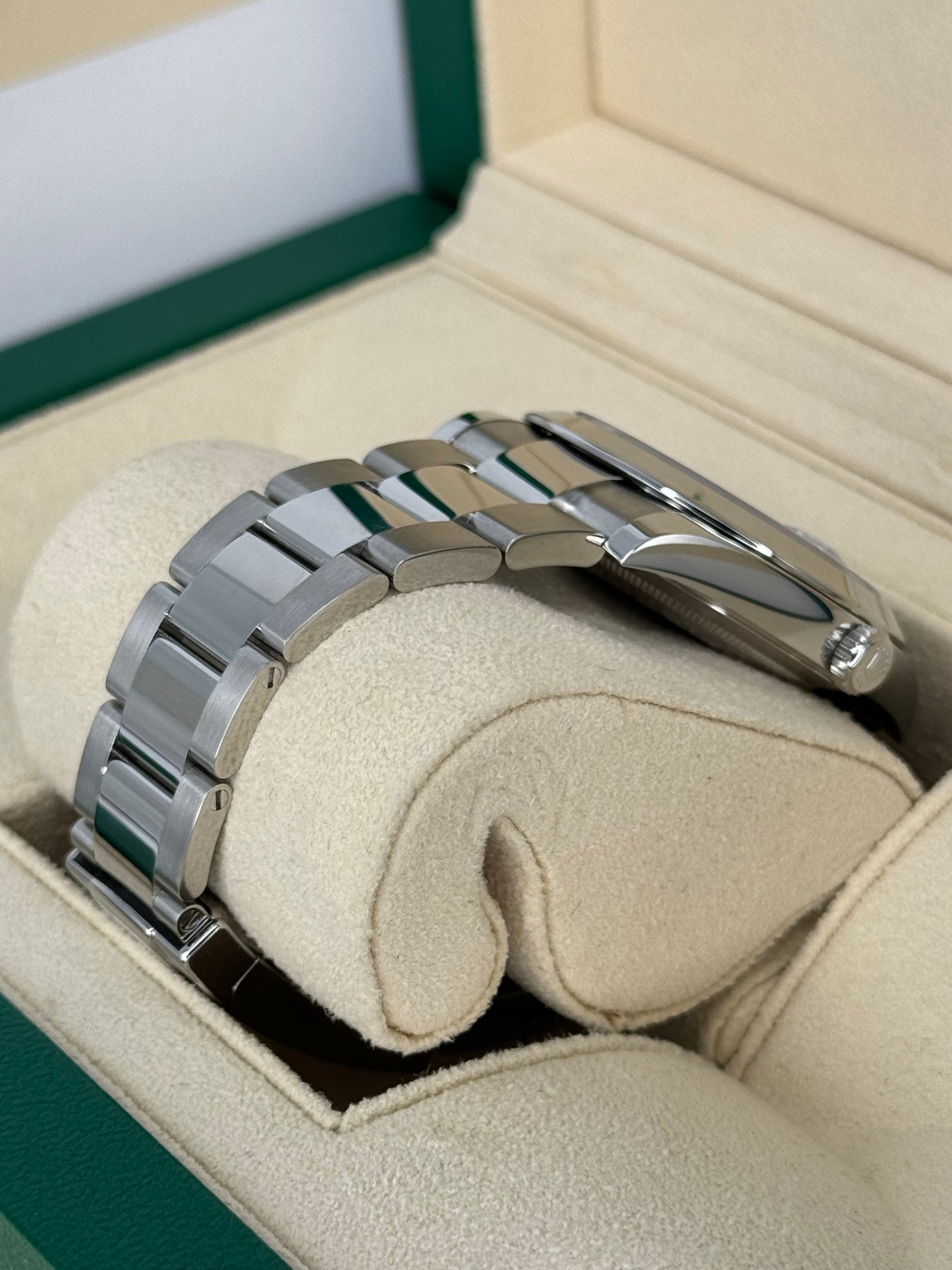 2021 Rolex Datejust 41mm 126300 Oyster Blue Roman Numeral Dial - MyWatchLLC