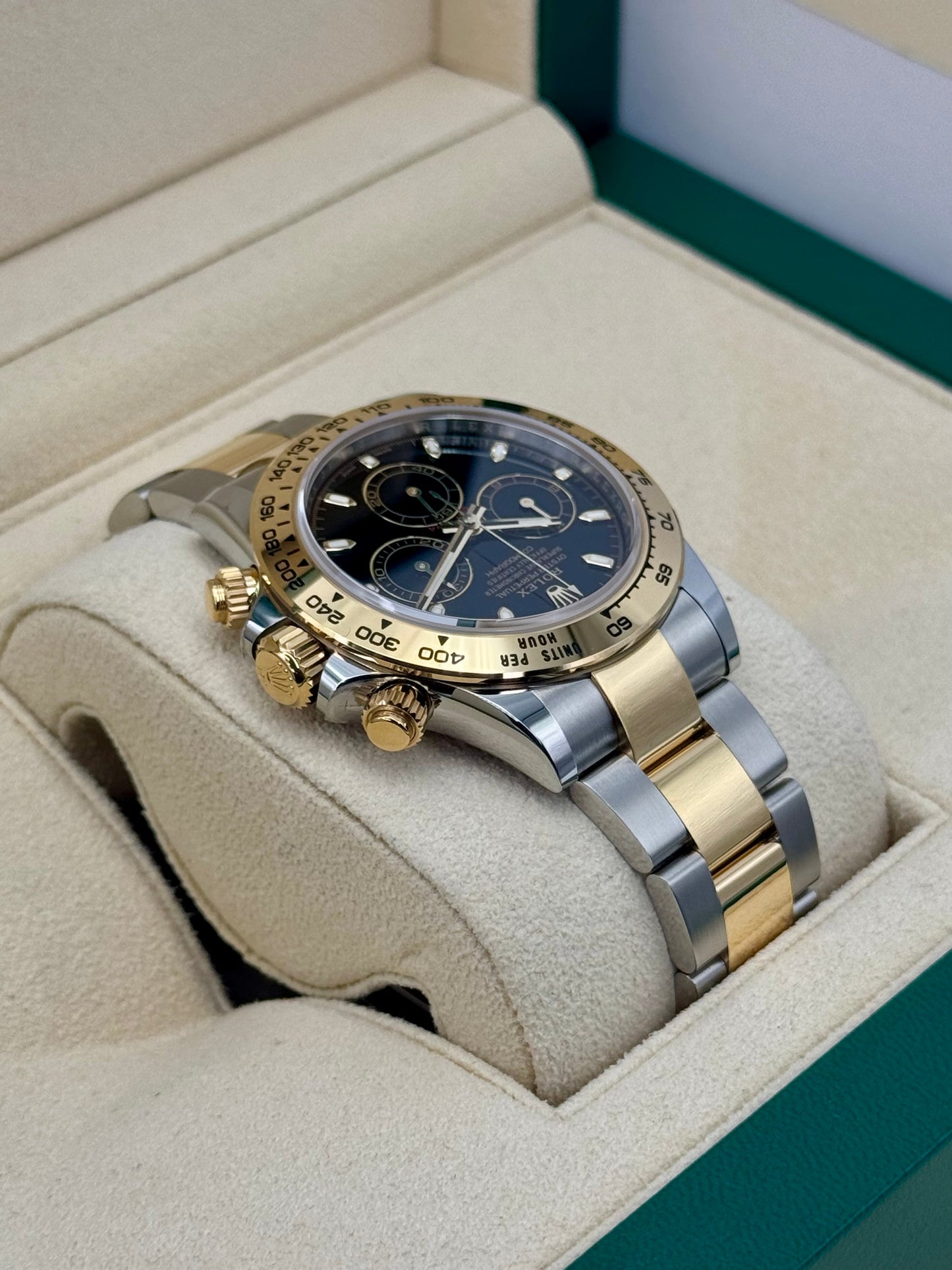 2023 Rolex Daytona 40mm 116503 Two-Tone Black Dial - MyWatchLLC