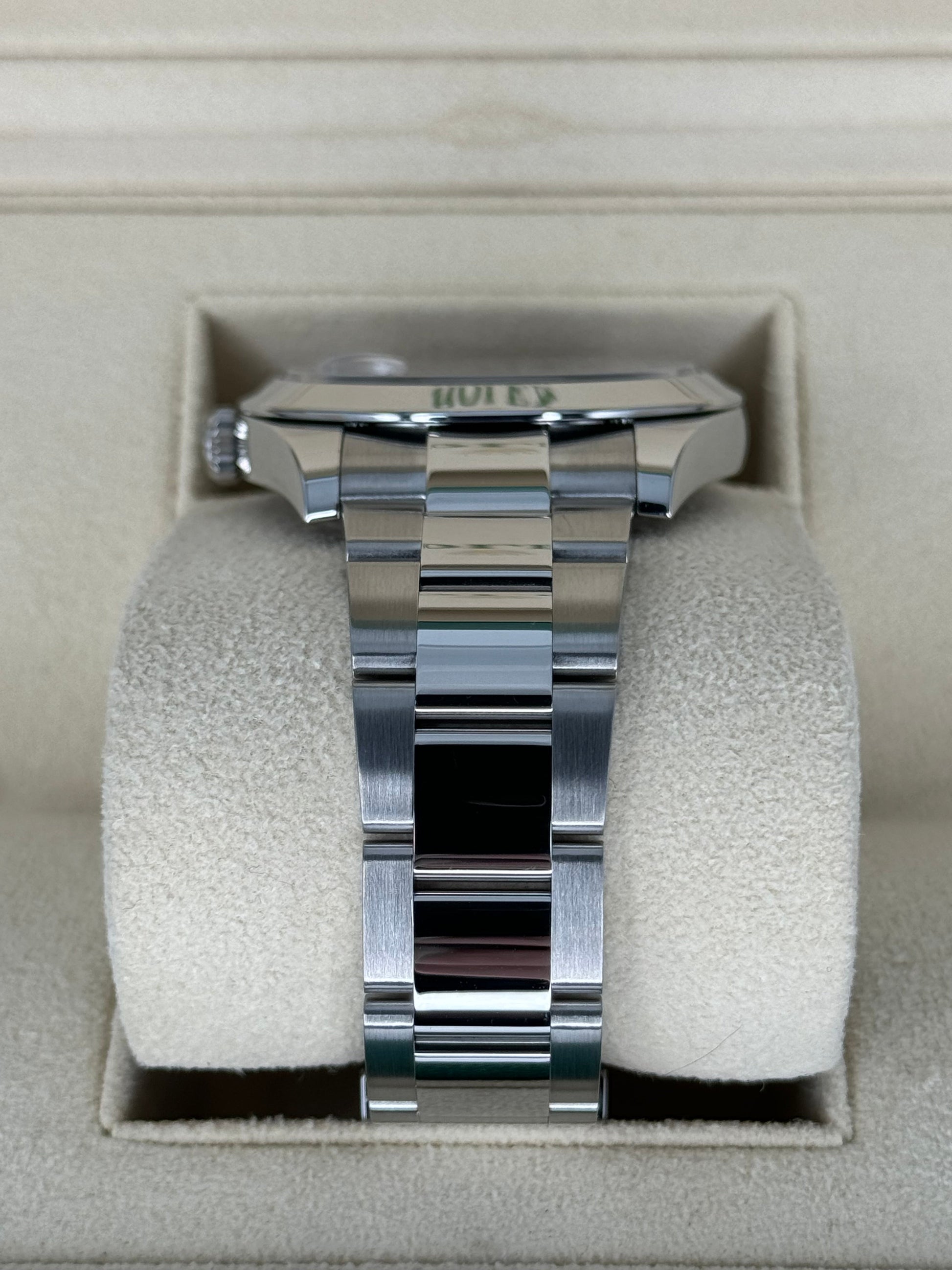 2021 Rolex Datejust 41mm 126300 Oyster Blue Roman Numeral Dial - MyWatchLLC