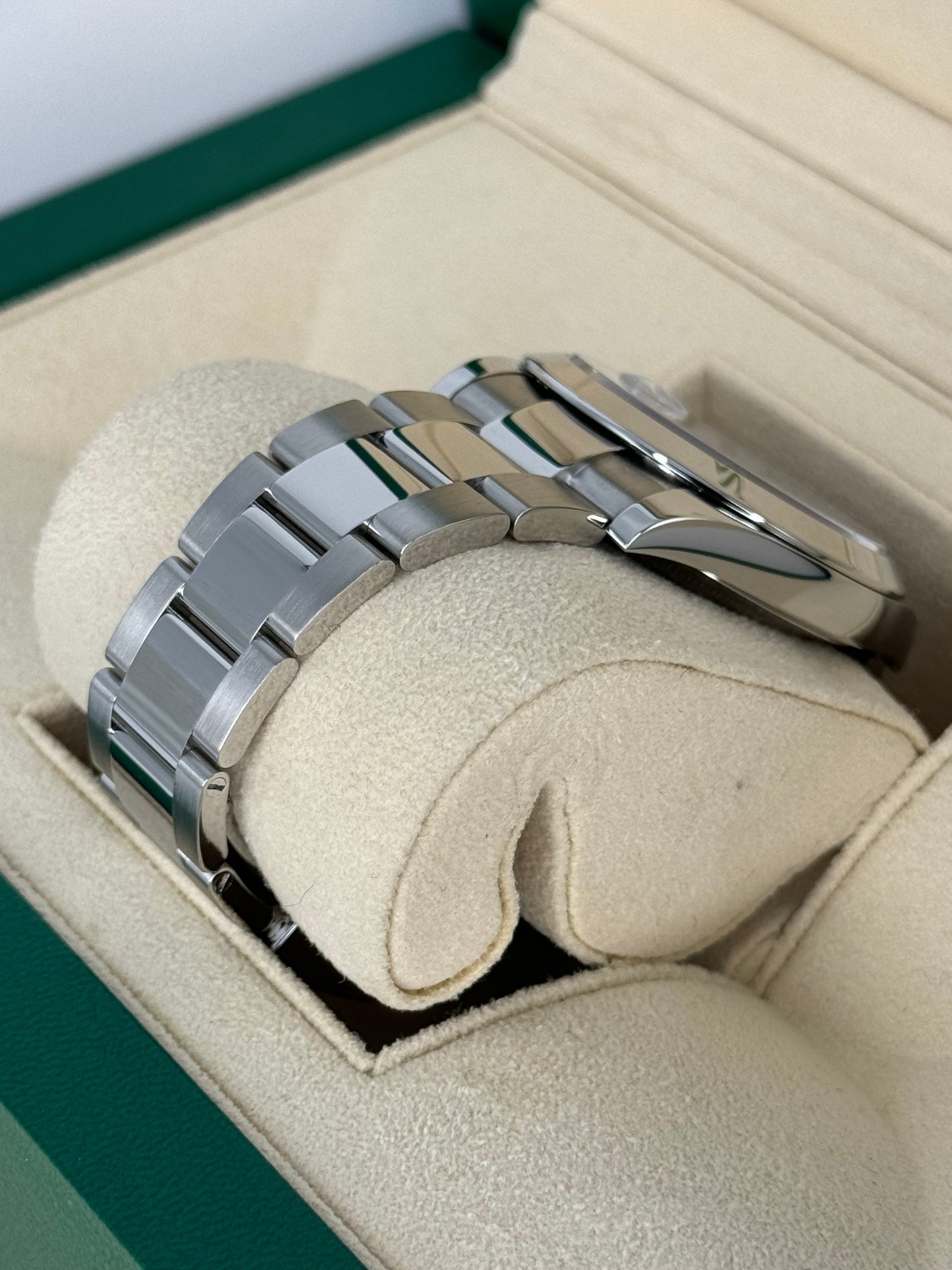 2021 Rolex Datejust 41mm 126300 Oyster Blue Roman Numeral Dial - MyWatchLLC