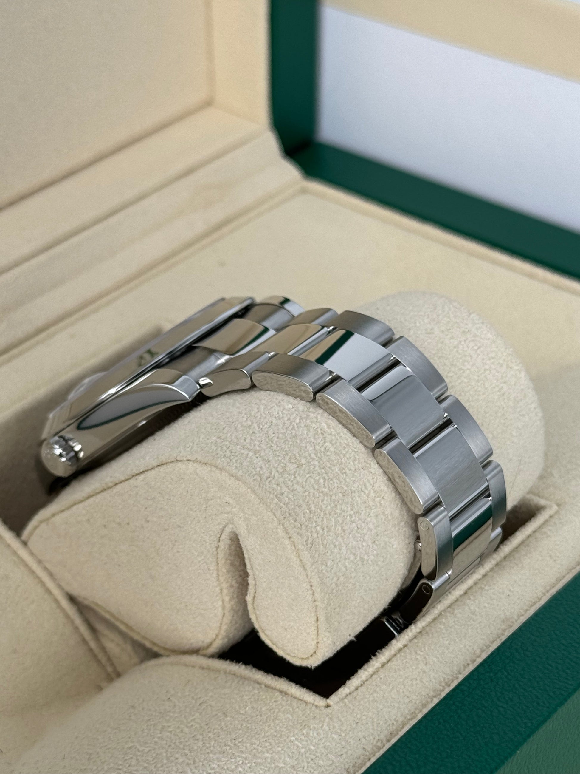 2021 Rolex Datejust 41mm 126300 Oyster Blue Roman Numeral Dial - MyWatchLLC