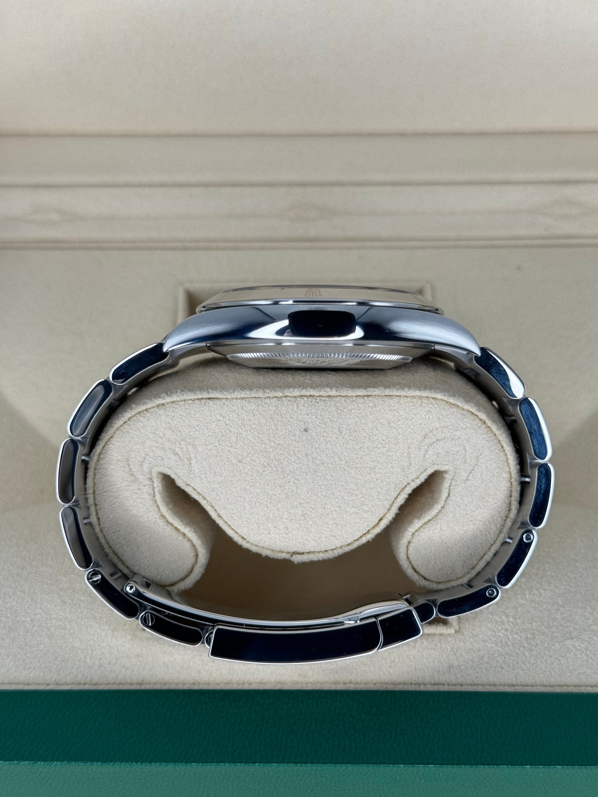 2021 Rolex Datejust 41mm 126300 Oyster Blue Roman Numeral Dial - MyWatchLLC