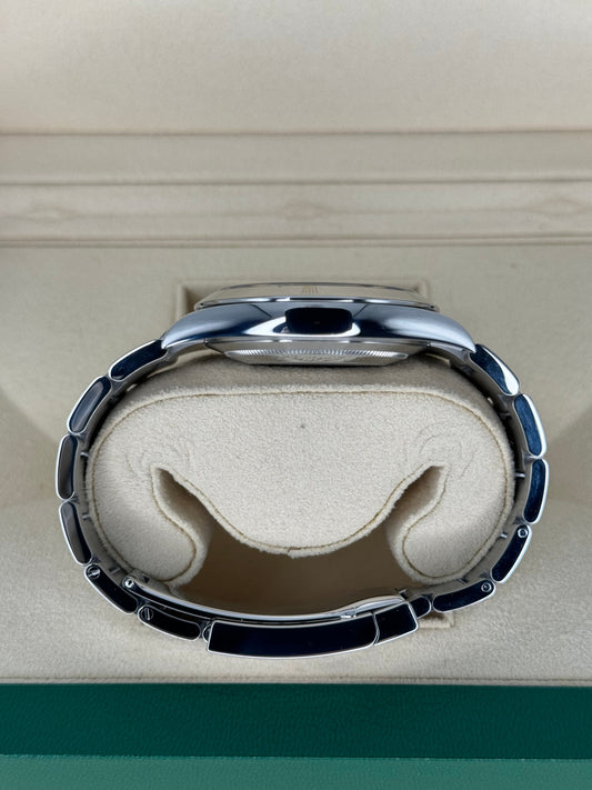 2021 Rolex Datejust 41mm 126300 Oyster Blue Roman Numeral Dial - MyWatchLLC