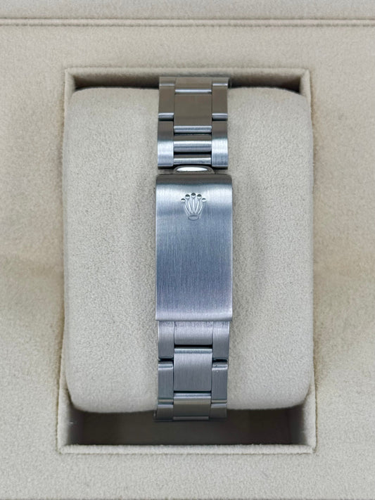 Rolex Oyster Date 34mm 6694 Stainless Steel Silver Dial - MyWatchLLC