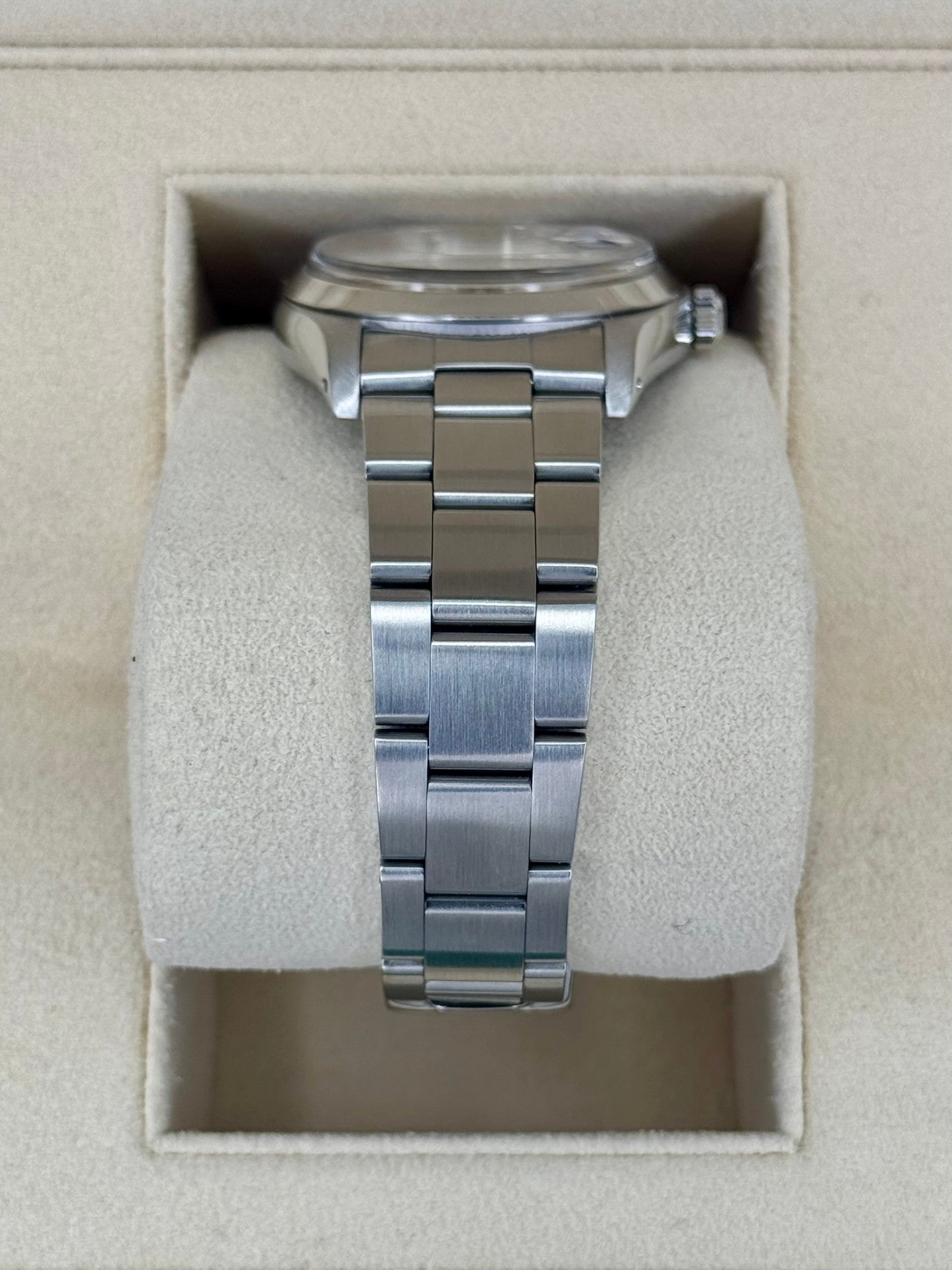 Rolex Oyster Date 34mm 6694 Stainless Steel Silver Dial - MyWatchLLC