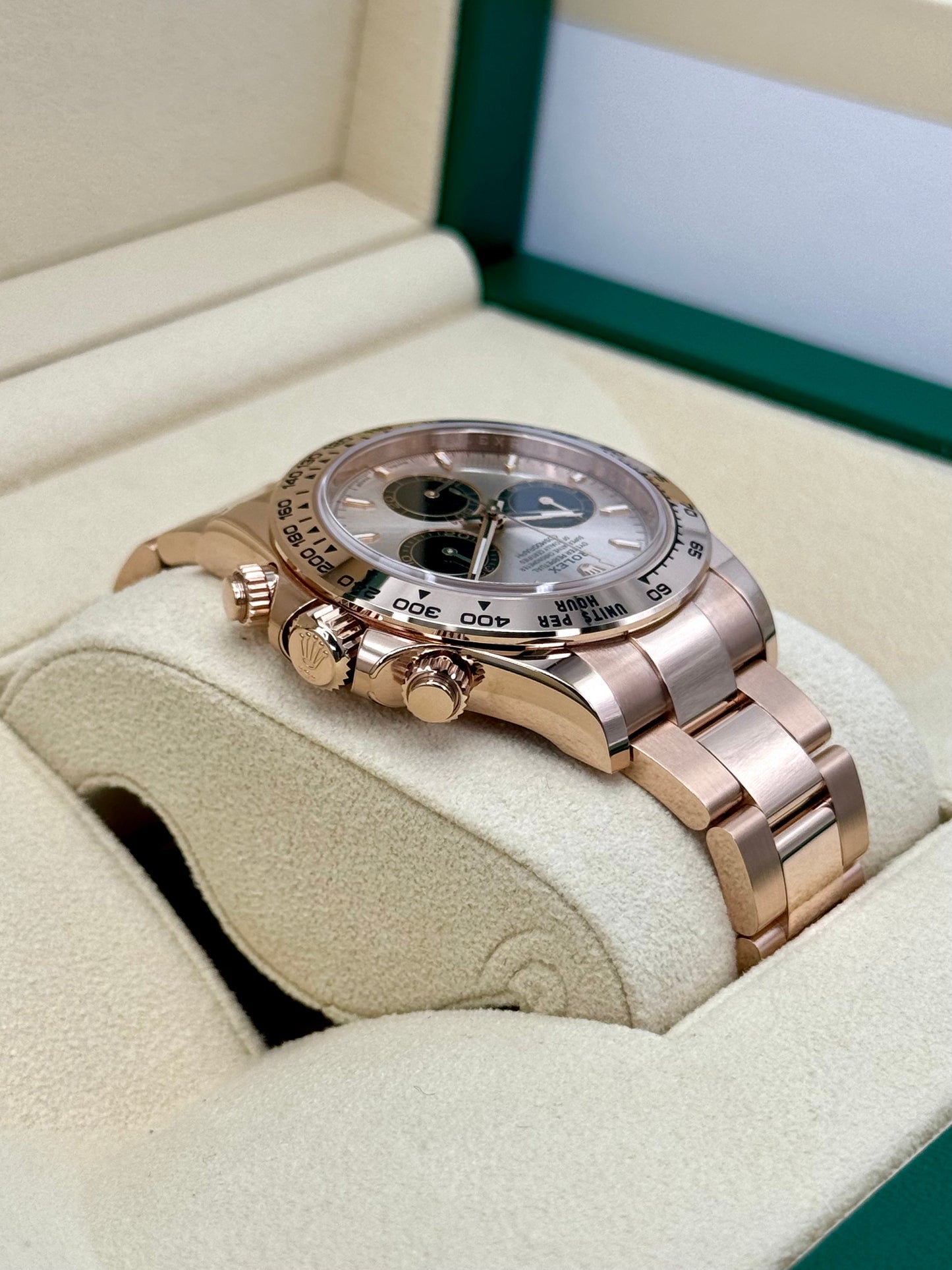 NEW 2024 Rolex Daytona 40mm 126505 Rose Gold Sundust Dial - MyWatchLLC