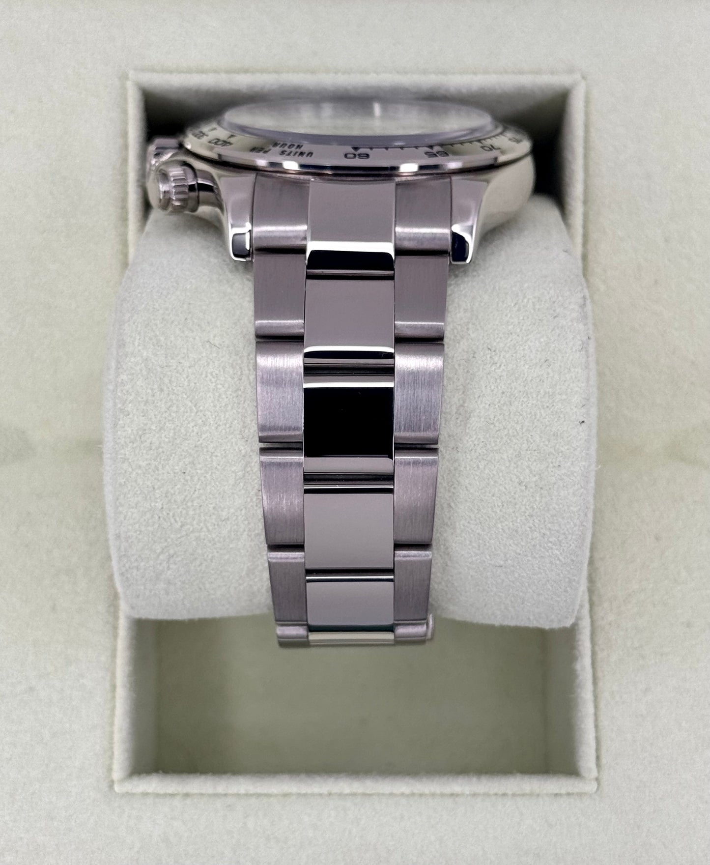 2009 Rolex Daytona 40mm 116509 White Gold Black Diamond Dial - MyWatchLLC