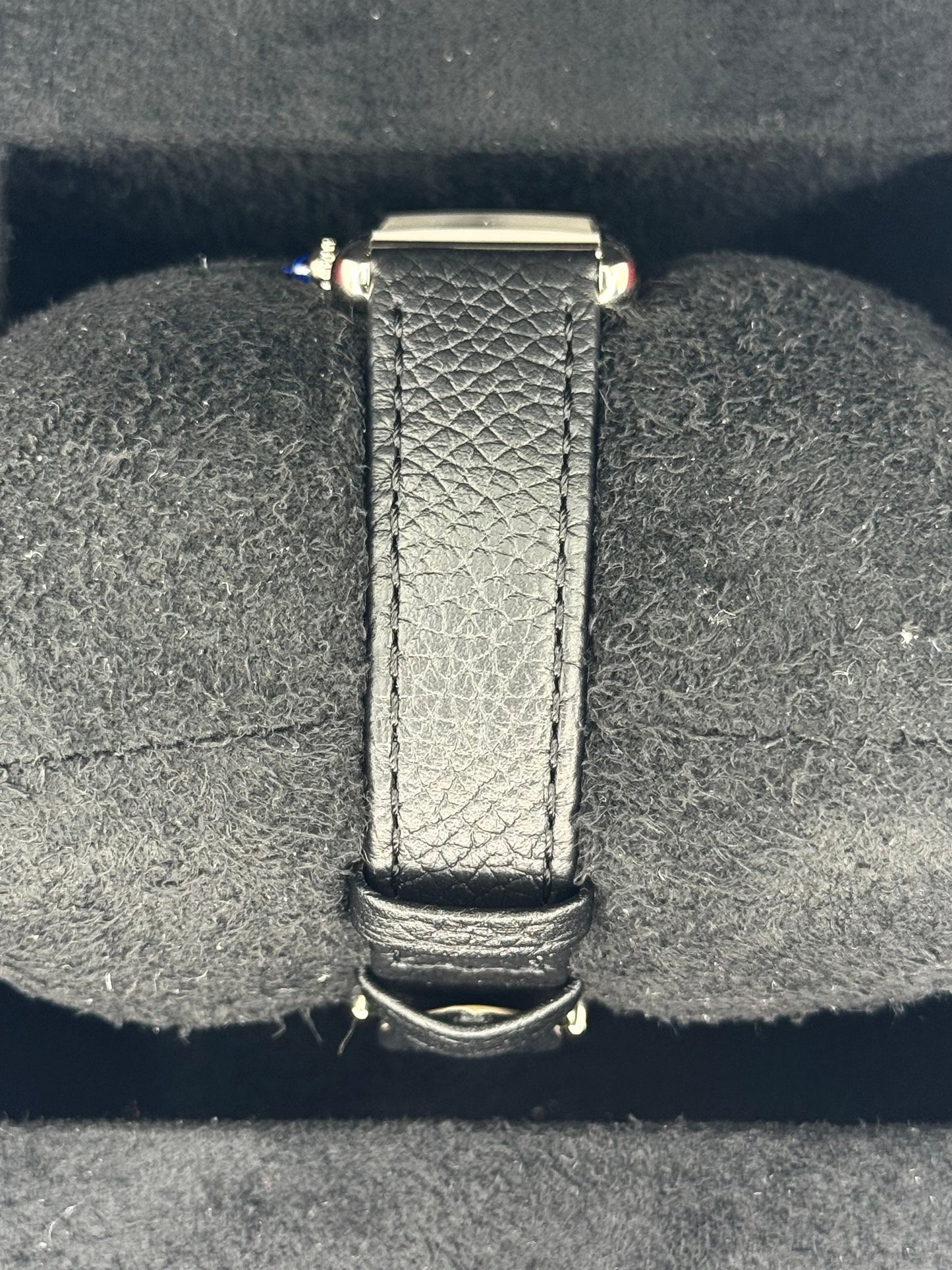 NEW 2024 Cartier Tank 29.5mm WSTA0042 Stainless Steel White Dial - MyWatchLLC