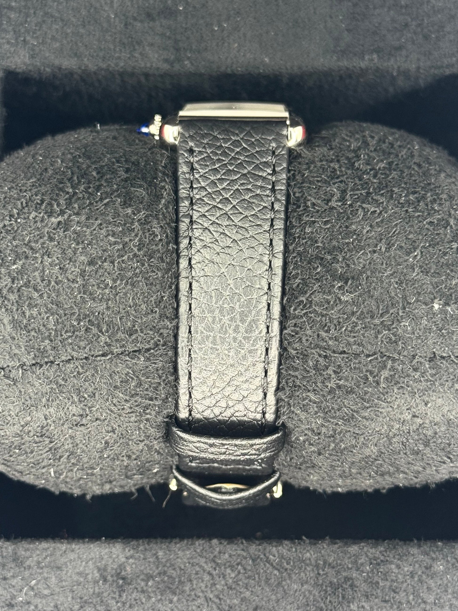 NEW 2024 Cartier Tank 29.5mm WSTA0042 Stainless Steel White Dial - MyWatchLLC