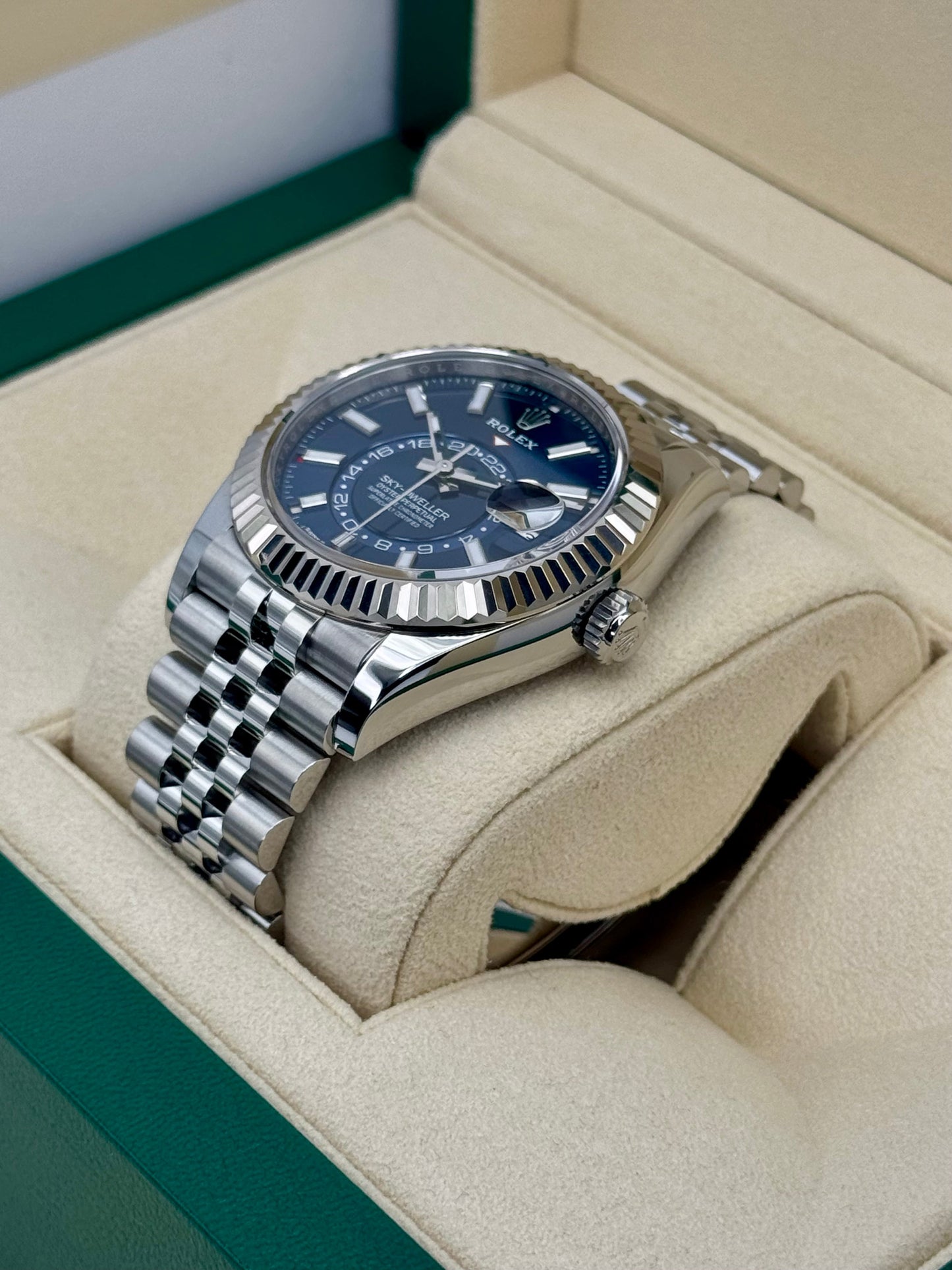 NEW 2025 Rolex Sky-Dweller 42mm 336934 Jubilee Blue Dial - MyWatchLLC