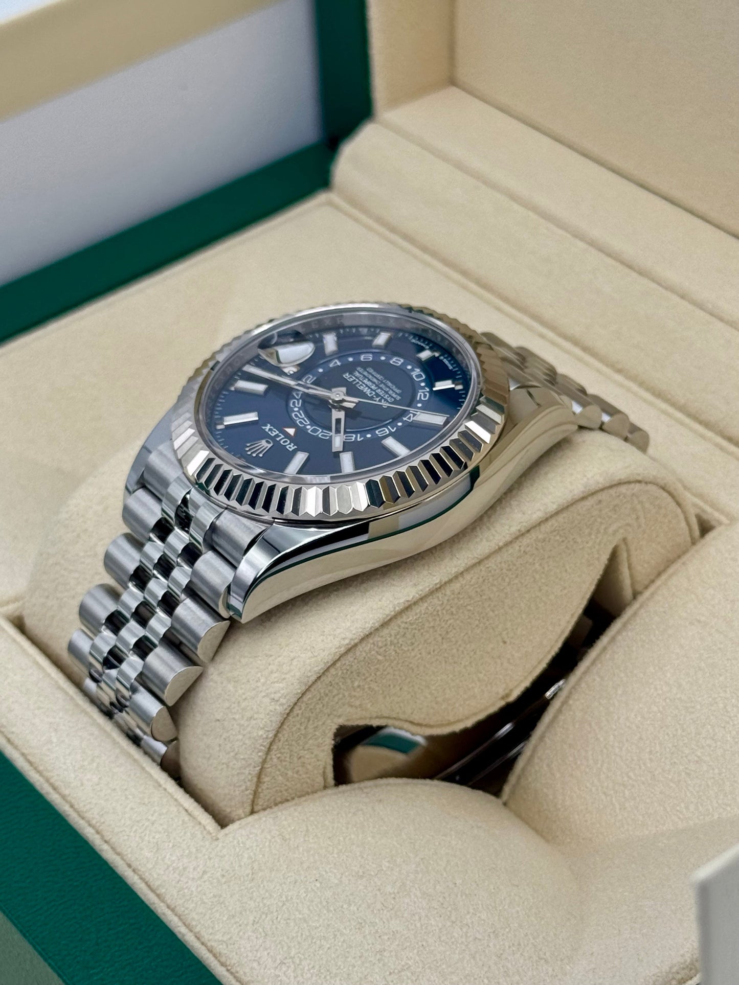 NEW 2025 Rolex Sky-Dweller 42mm 336934 Jubilee Blue Dial - MyWatchLLC