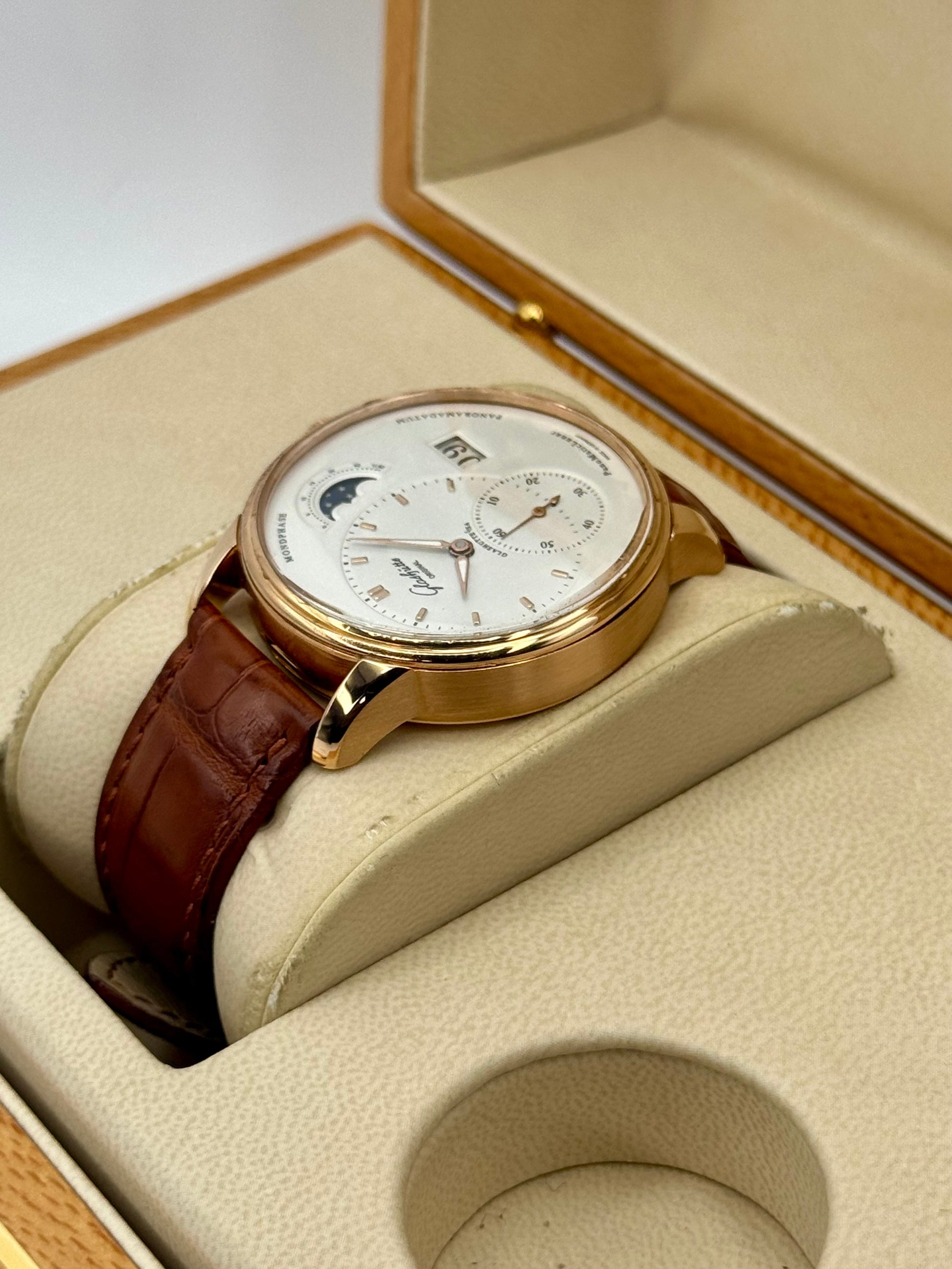 Glashütte Original PanoMaticLunar 40mm 1-90-02-45-35-62 Red Gold - MyWatchLLC