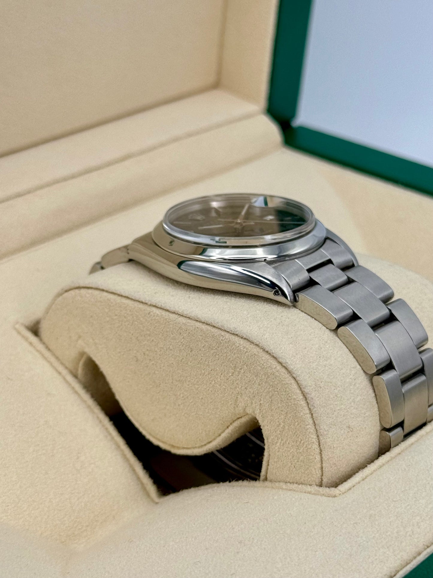 Rolex Oyster Date 34mm 6694 Black Dial - MyWatchLLC