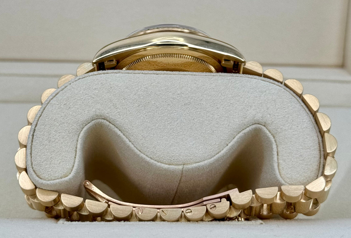 1988 Day-Date 36mm 18038 Gold Presidential Blue Vignette Dial - MyWatchLLC