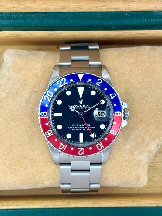 1978 Rolex GMT-Master "Pepsi" 40mm 1675 Oyster - MyWatchLLC
