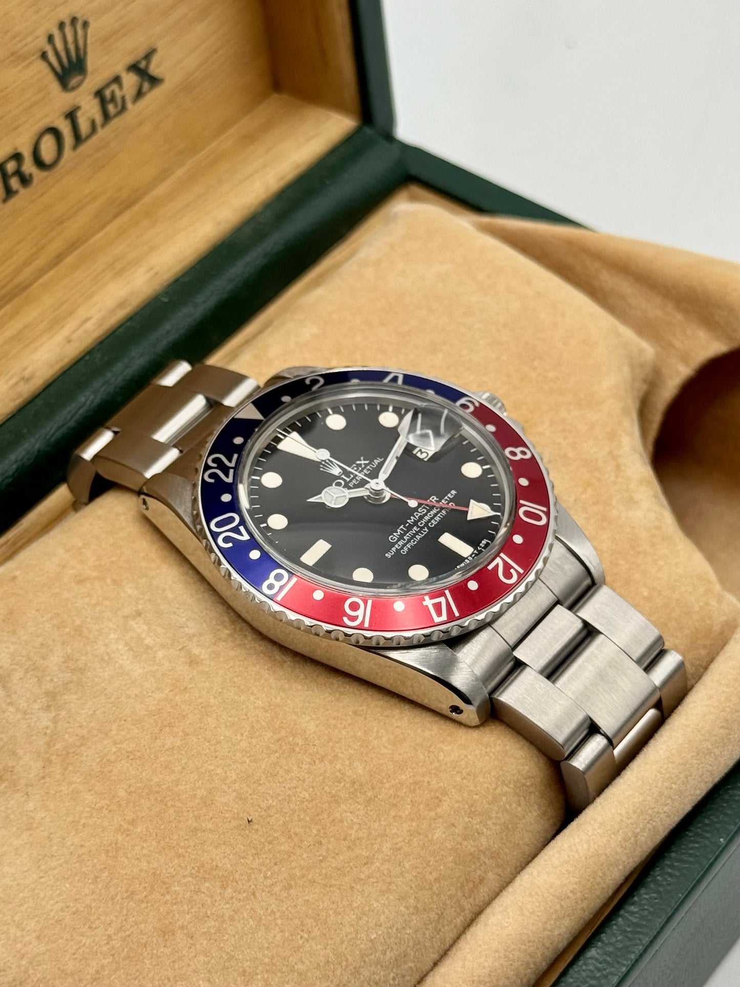 1978 Rolex GMT-Master "Pepsi" 40mm 1675 Oyster - MyWatchLLC