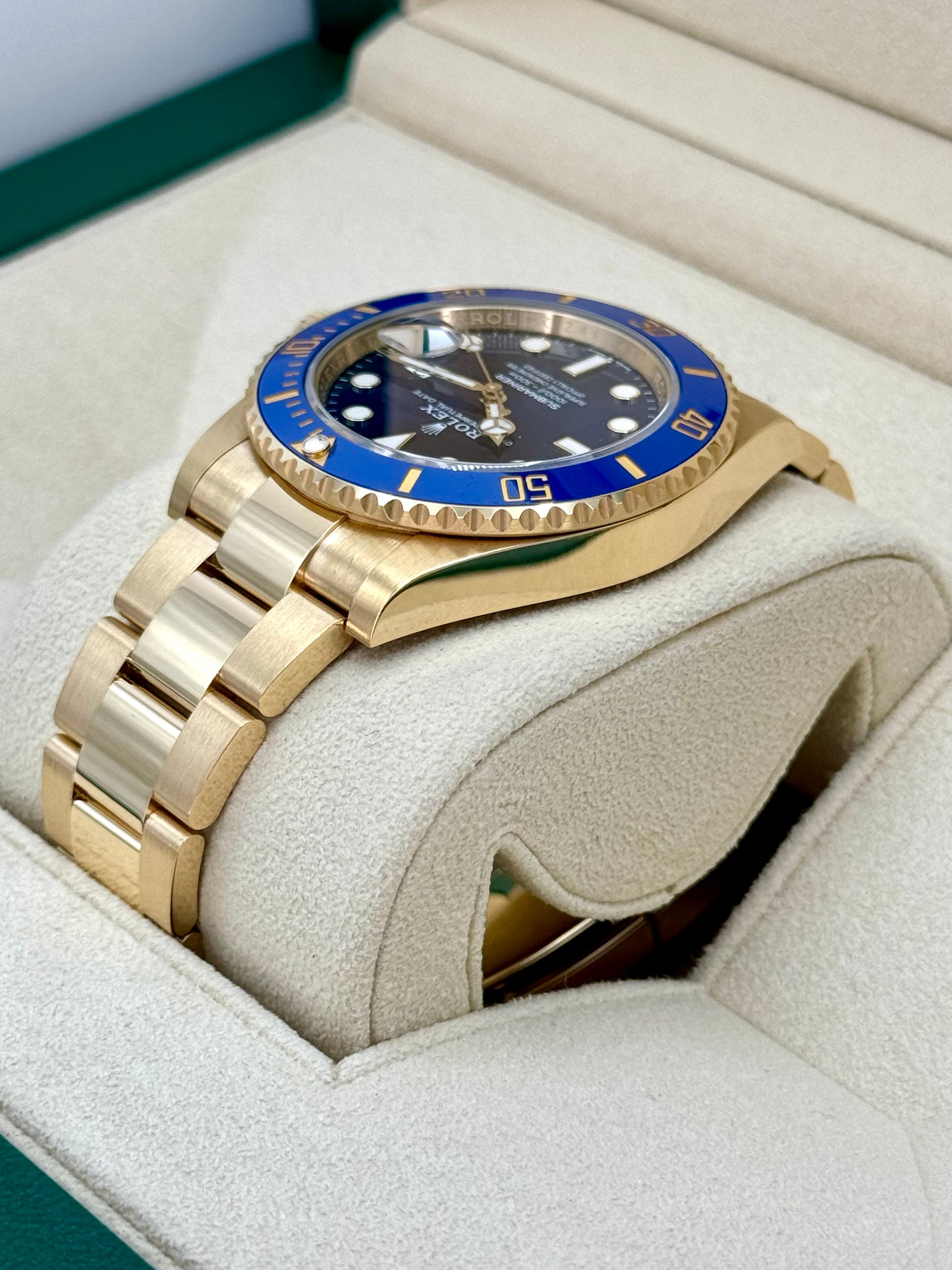 NEW 2024 Rolex Submariner "Bluesy" 41mm 126618LB Yellow Gold Blue Dial - MyWatchLLC
