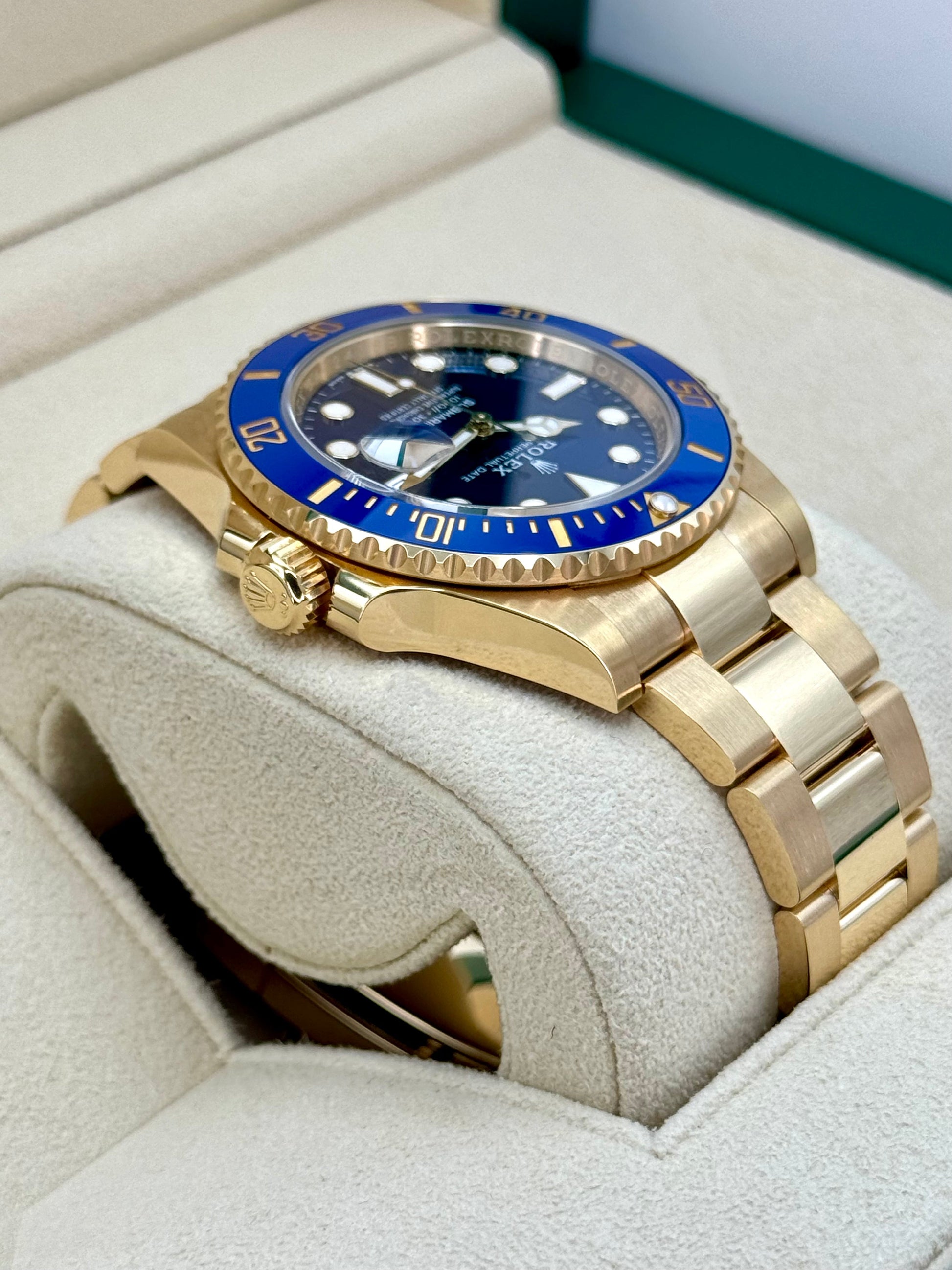 2024 Rolex Submariner "Bluesy" 41mm 126618LB Yellow Gold Blue Dial - MyWatchLLC