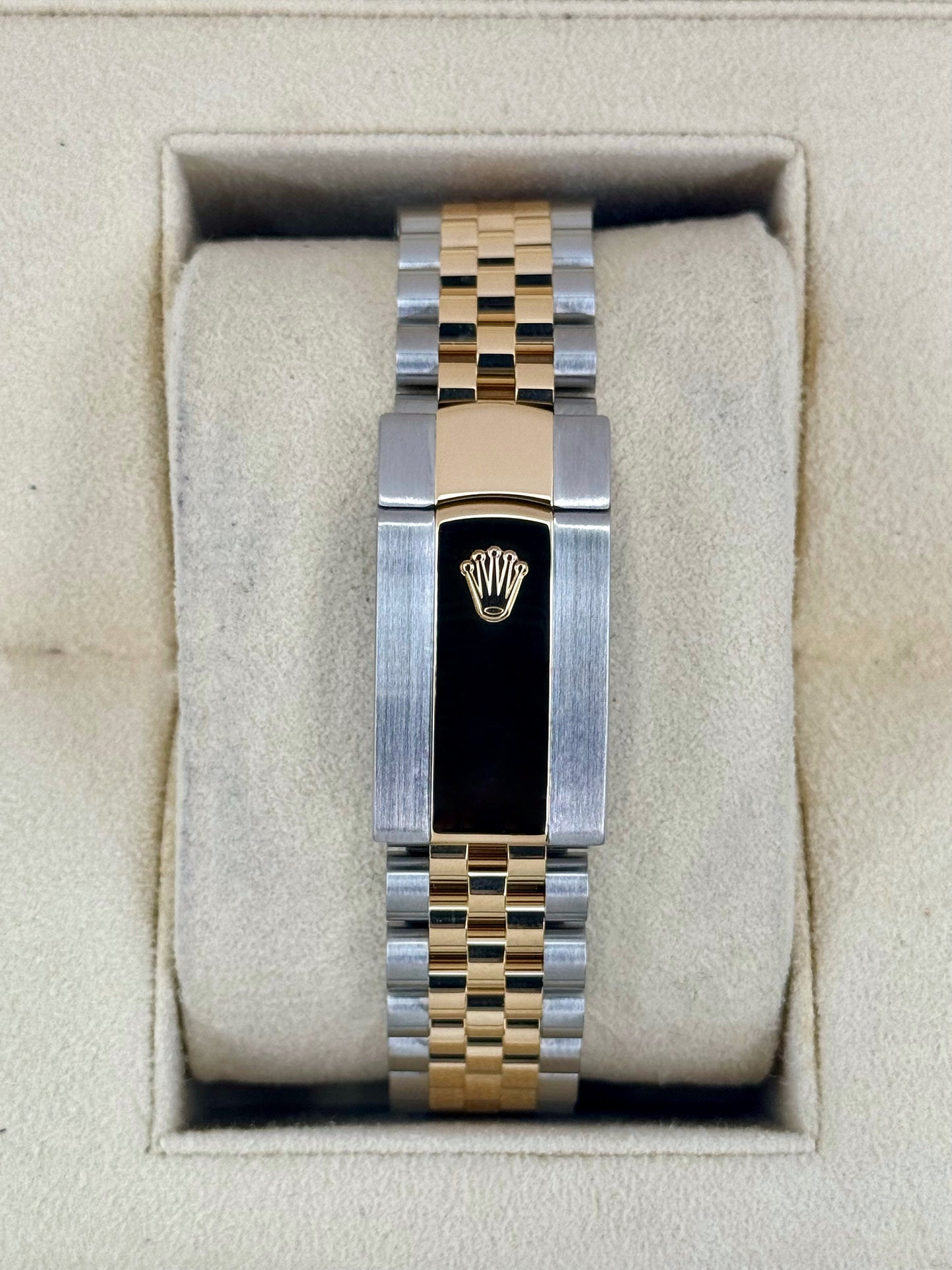 2022 Rolex Datejust 41mm 126333 Two-Tone Jubilee Champagne Motif Dial - MyWatchLLC