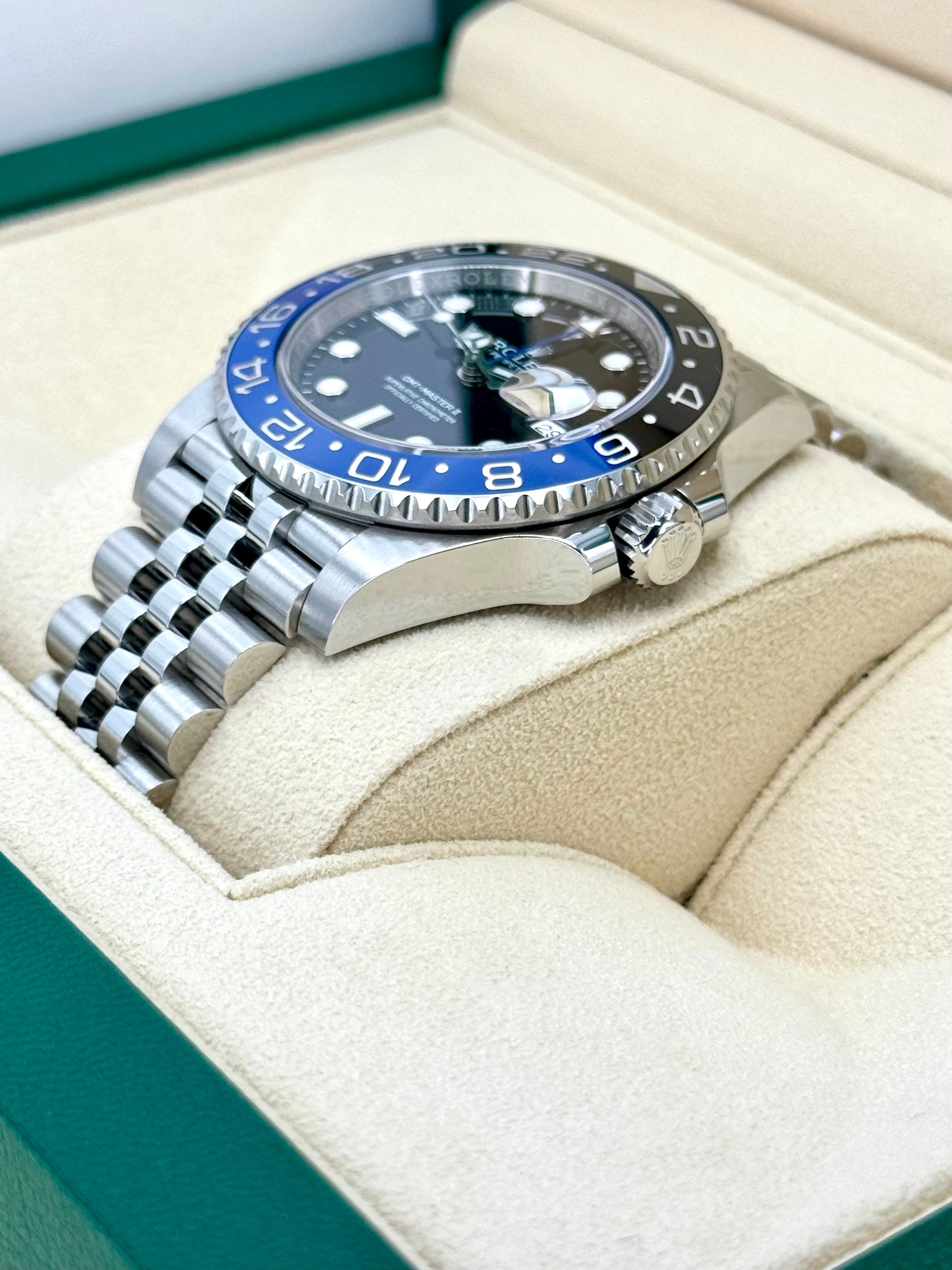 2023 Rolex GMT-Master II "Batgirl" 40mm 126710BLNR Jubilee Black Dial - MyWatchLLC