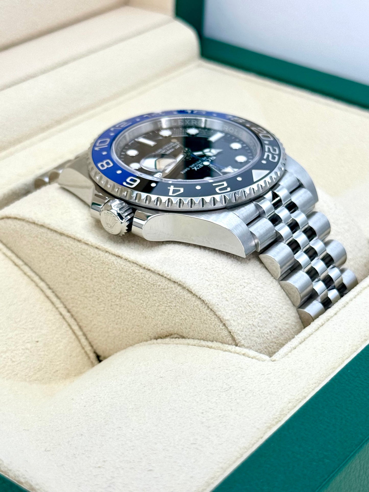 2023 Rolex GMT-Master II "Batgirl" 40mm 126710BLNR Jubilee Black Dial - MyWatchLLC