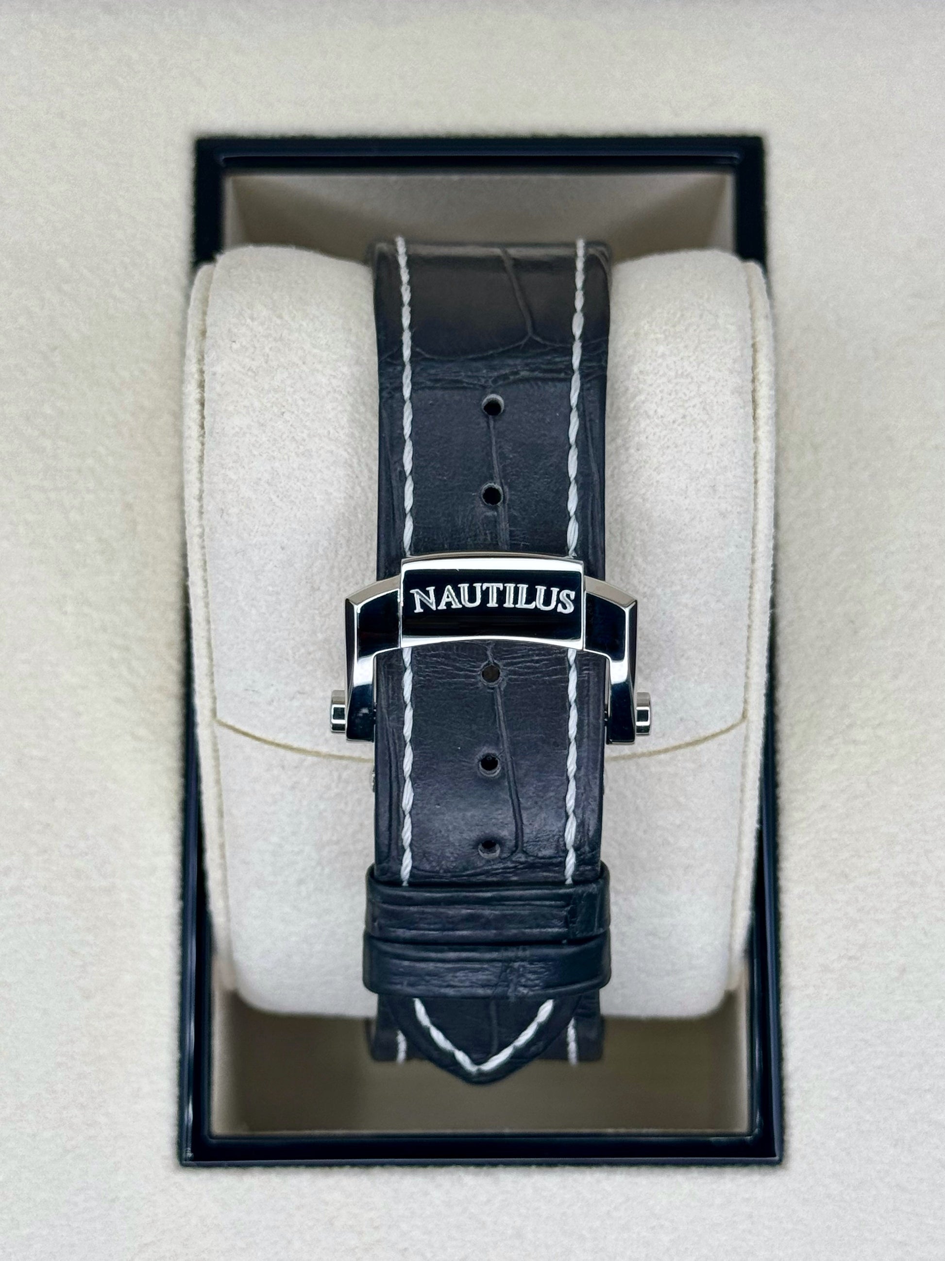 2021 Patek Philippe Nautilus 40.5mm 5726A Black Dial - MyWatchLLC