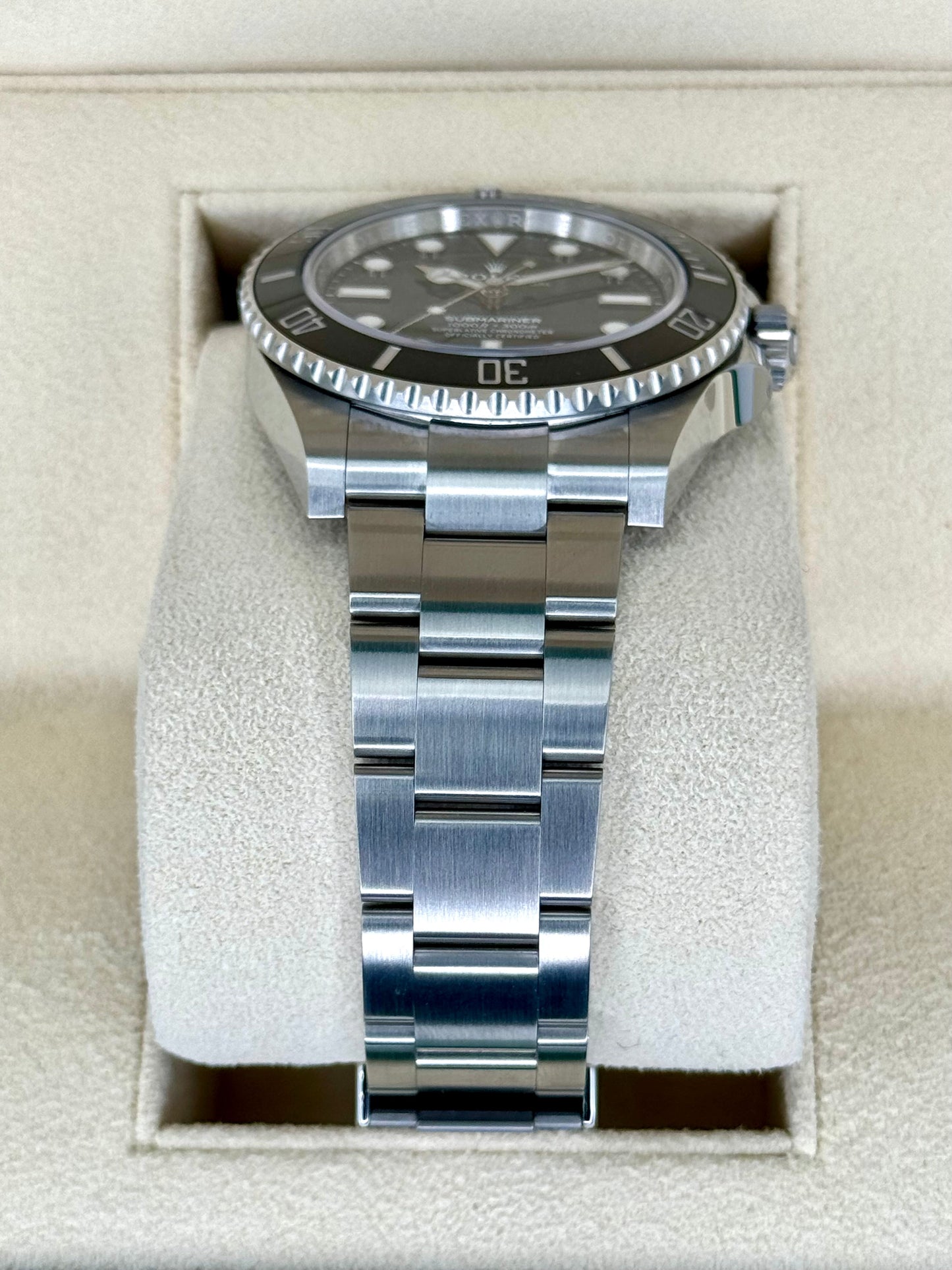 NEW 2023 Rolex  Submariner 41mm 124060 Stainless Steel Black Dial - MyWatchLLC