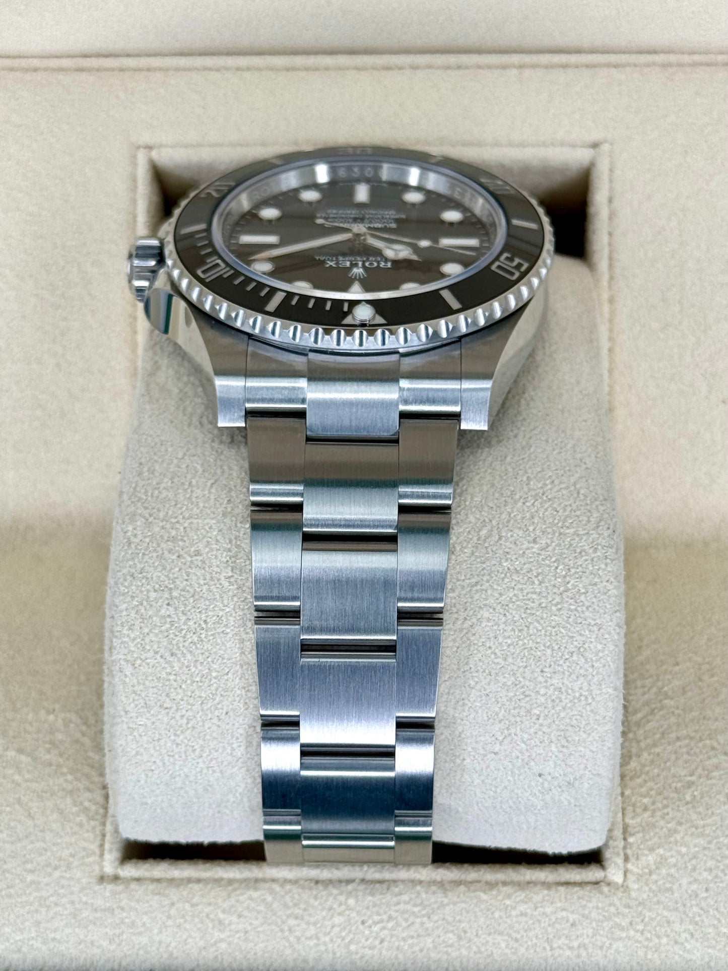 NEW 2023 Rolex  Submariner 41mm 124060 Stainless Steel Black Dial - MyWatchLLC