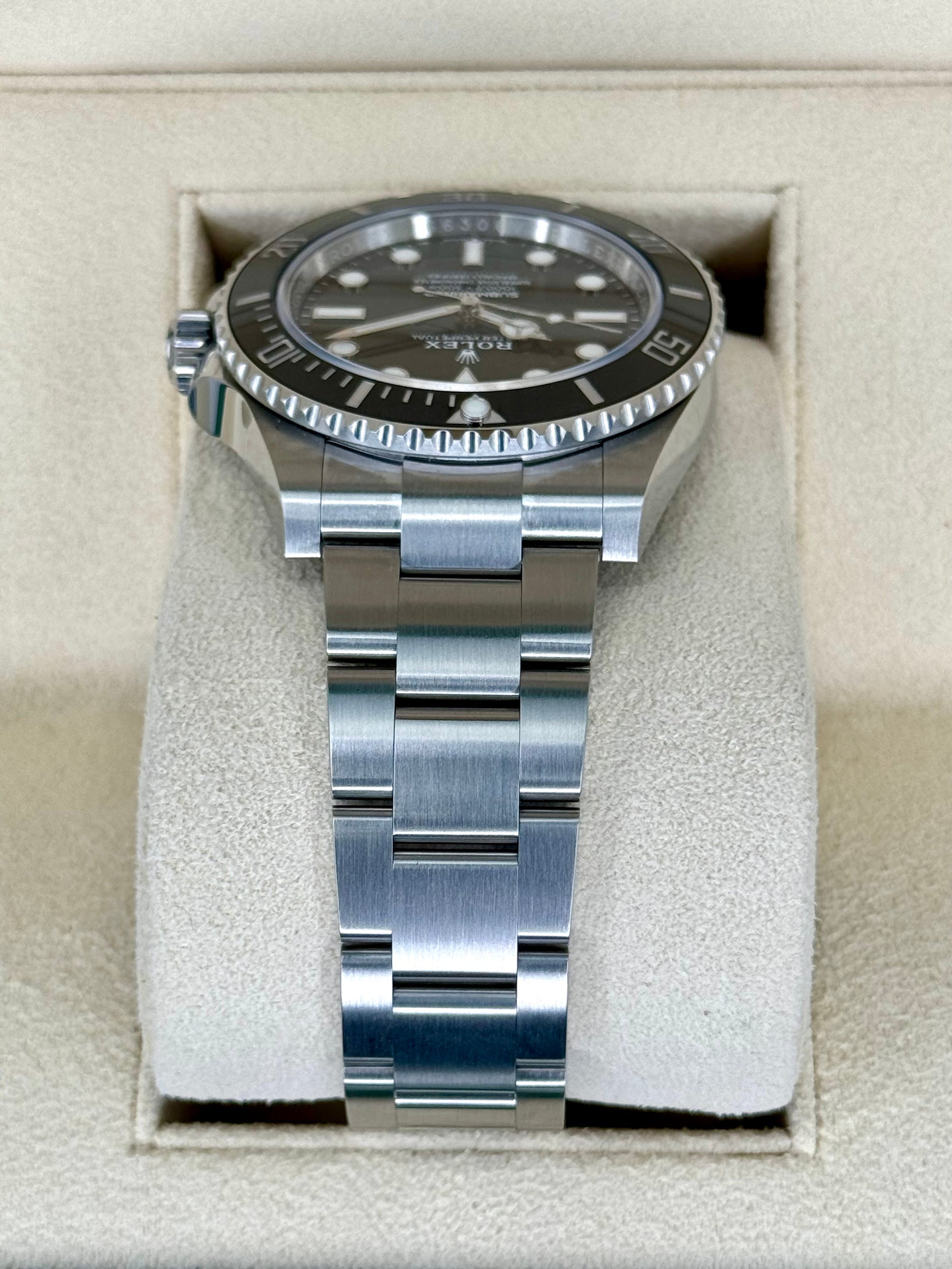 NEW 2023 Rolex  Submariner 41mm 124060 Stainless Steel Black Dial - MyWatchLLC