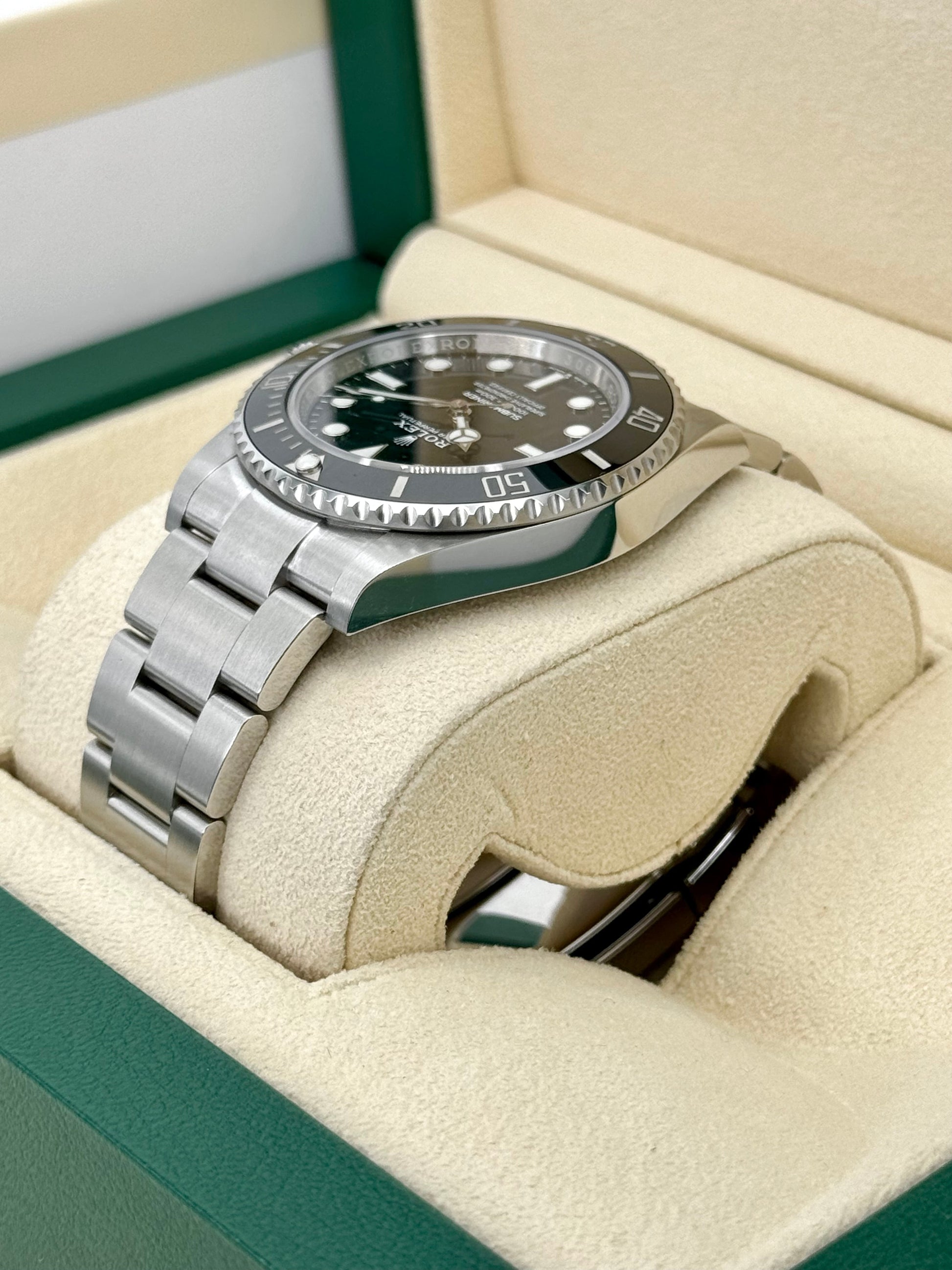 NEW 2023 Rolex  Submariner 41mm 124060 Stainless Steel Black Dial - MyWatchLLC