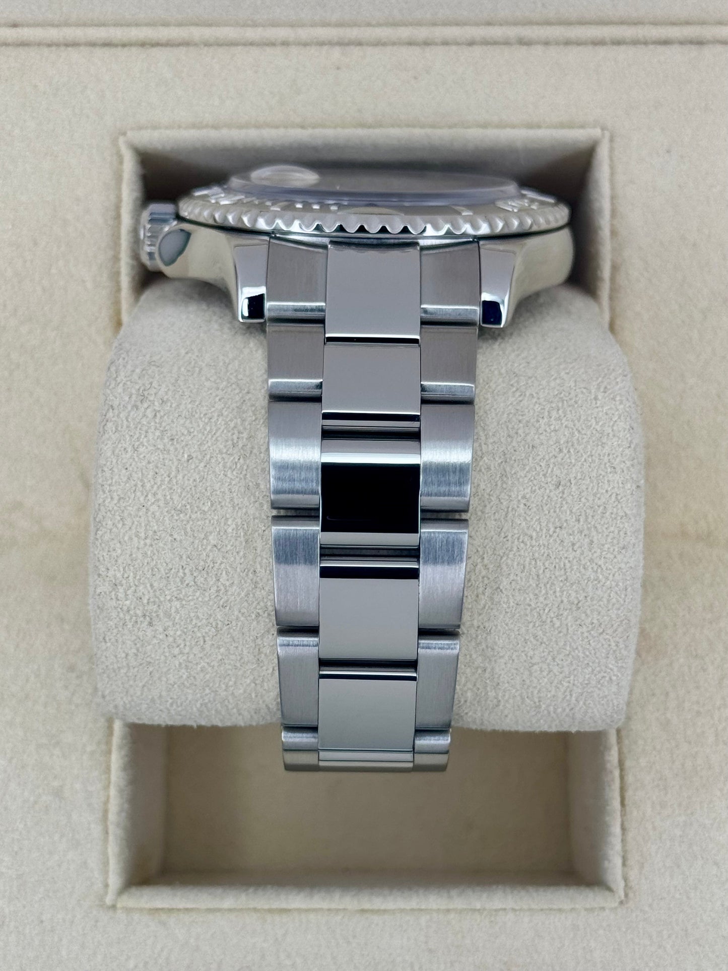 2010 Rolex Yacht-Master 40mm 16622 Platinum Bezel and Dial - MyWatchLLC