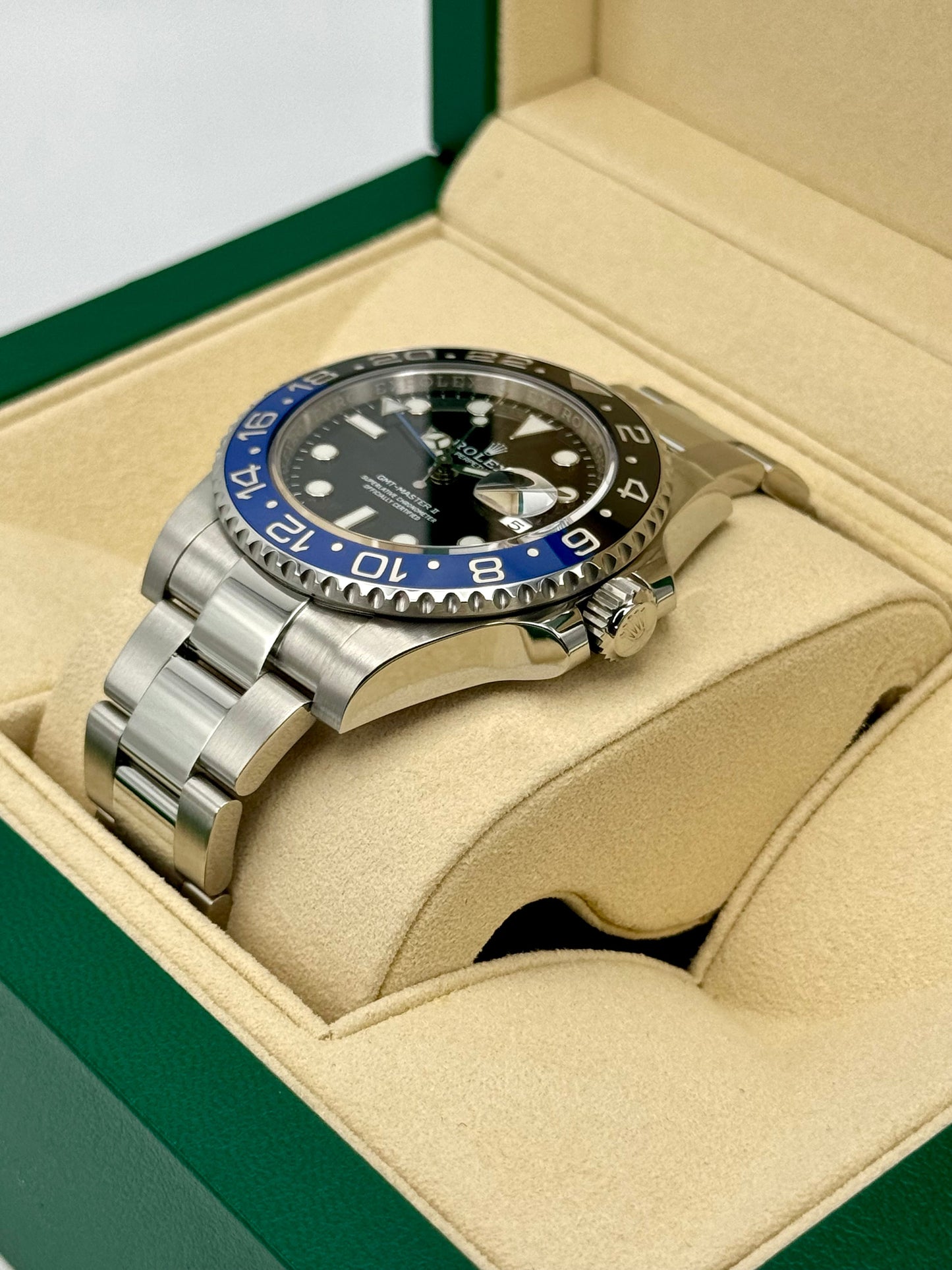2019 Rolex GMT-Master II "Batman" 40mm 116710BLNR Oyster - MyWatchLLC