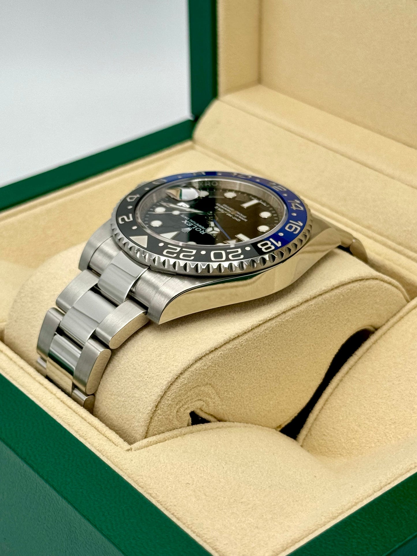 2019 Rolex GMT-Master II "Batman" 40mm 116710BLNR Oyster - MyWatchLLC