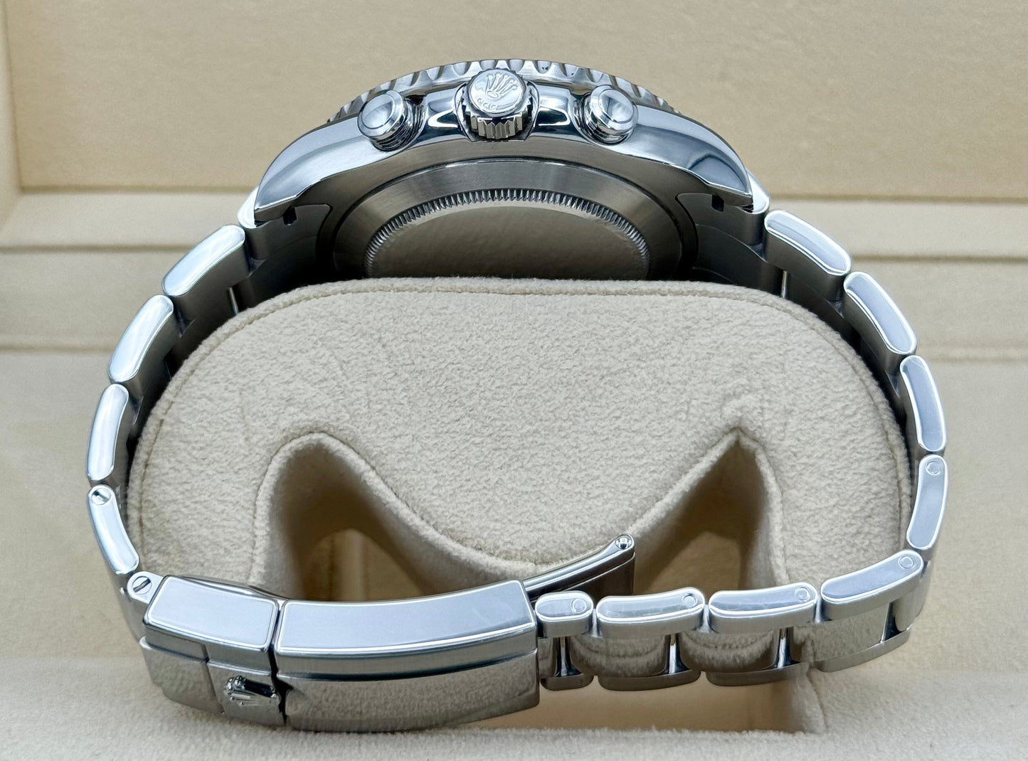 2016 Rolex Yacht-Master II 44mm 116680 Stainless Steel White Dial - MyWatchLLC