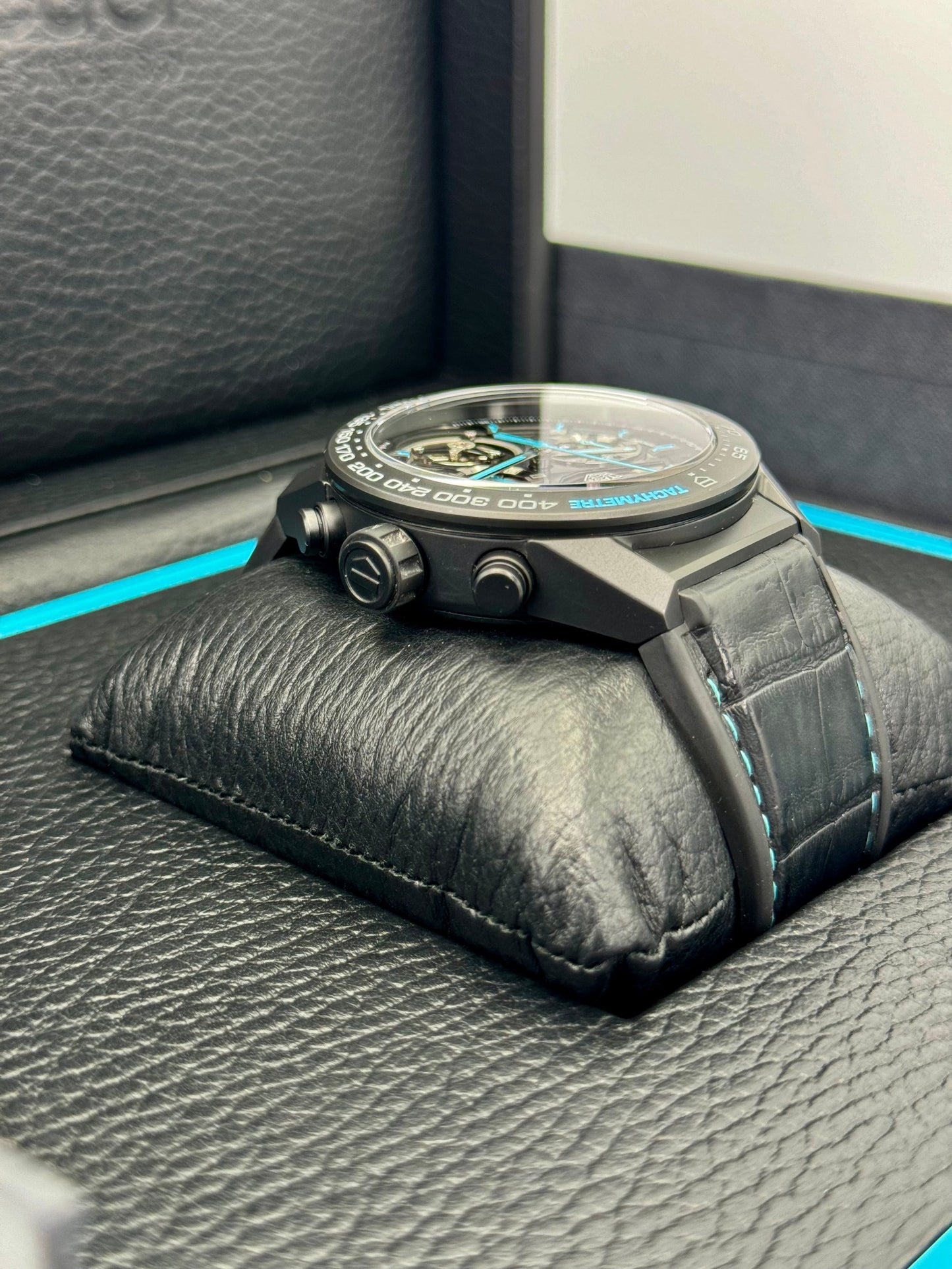 TAG Heuer Carrera Tourbillon Chronograph 45mm CAR5A97 Limited Edition - MyWatchLLC