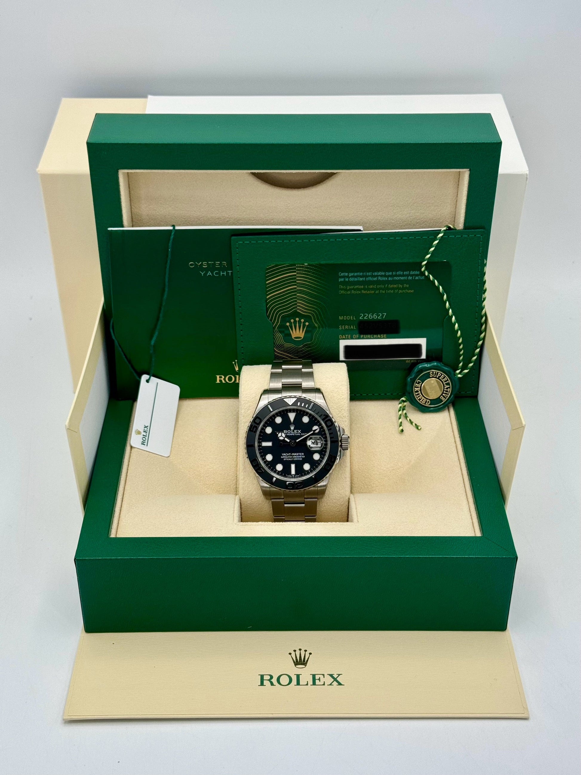 NEW 2024 Rolex Yacht-Master 42mm 226627 Titanium - MyWatchLLC