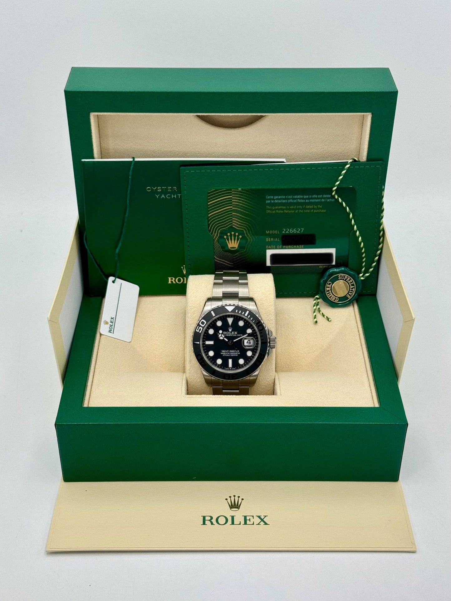 NEW 2024 Rolex Yacht-Master 42mm 226627 Titanium - MyWatchLLC