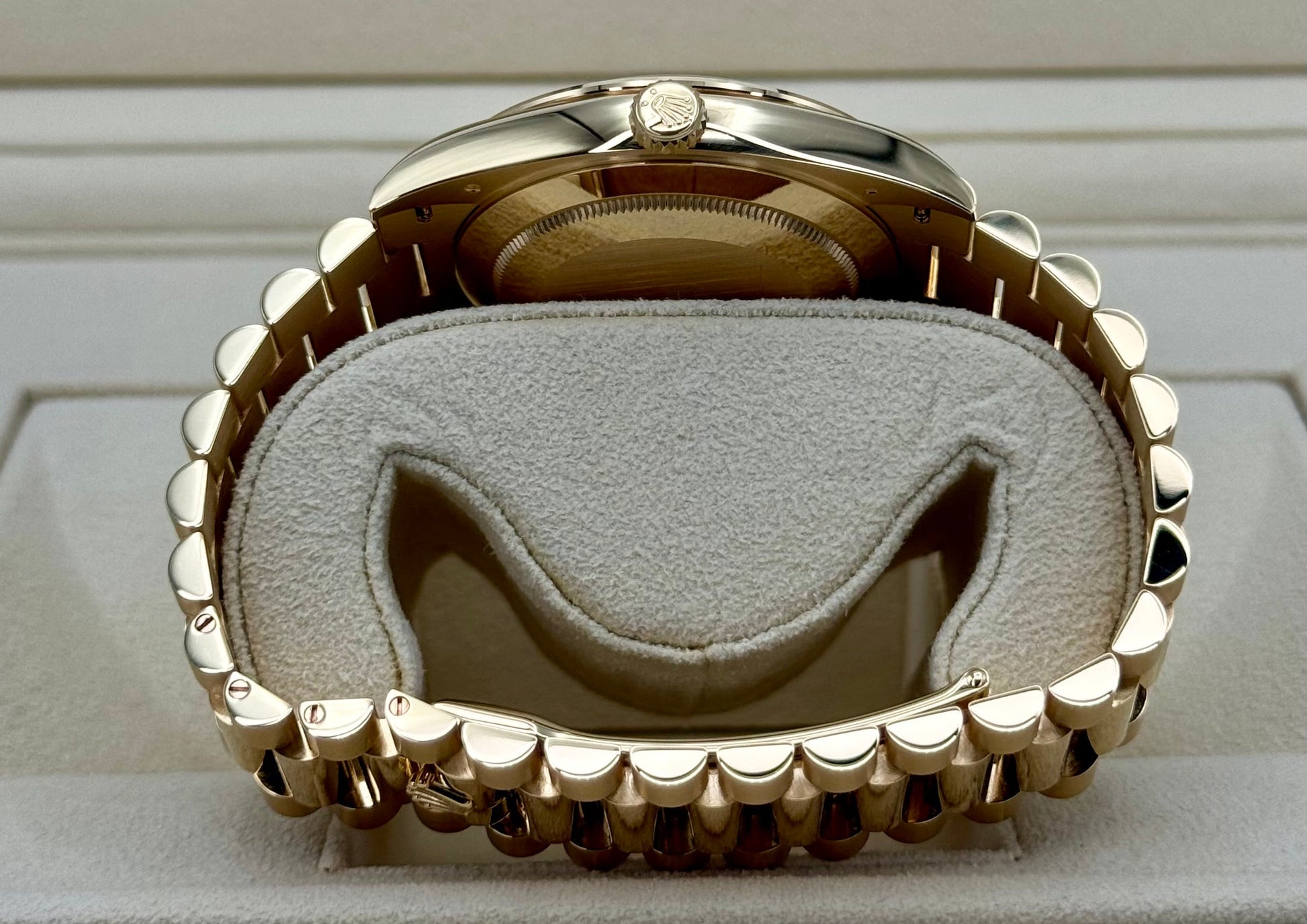 New 2024 Rolex Day-Date 40mm 228348RBR Presidential White Dial - MyWatchLLC