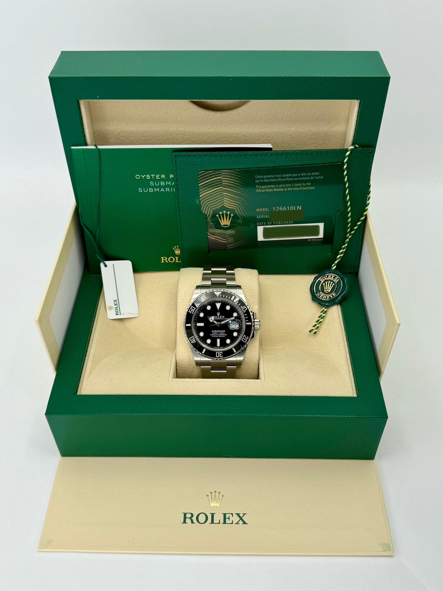 2023 Rolex Submariner Date 41mm 126610LN Stainless Steel - MyWatchLLC