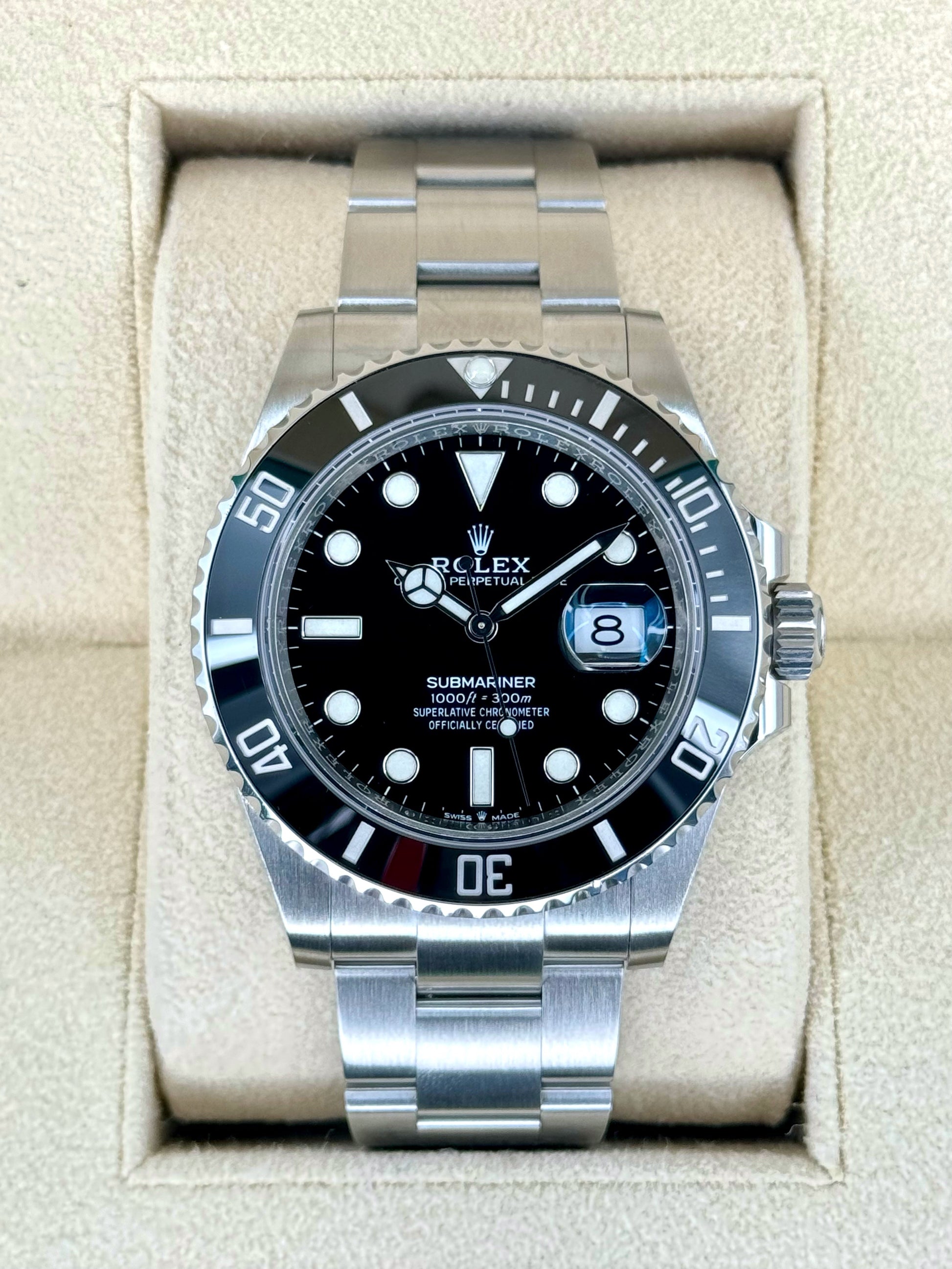 2022 Rolex Submariner 41mm 126610LN Stainless Steel Black Dial - MyWatchLLC