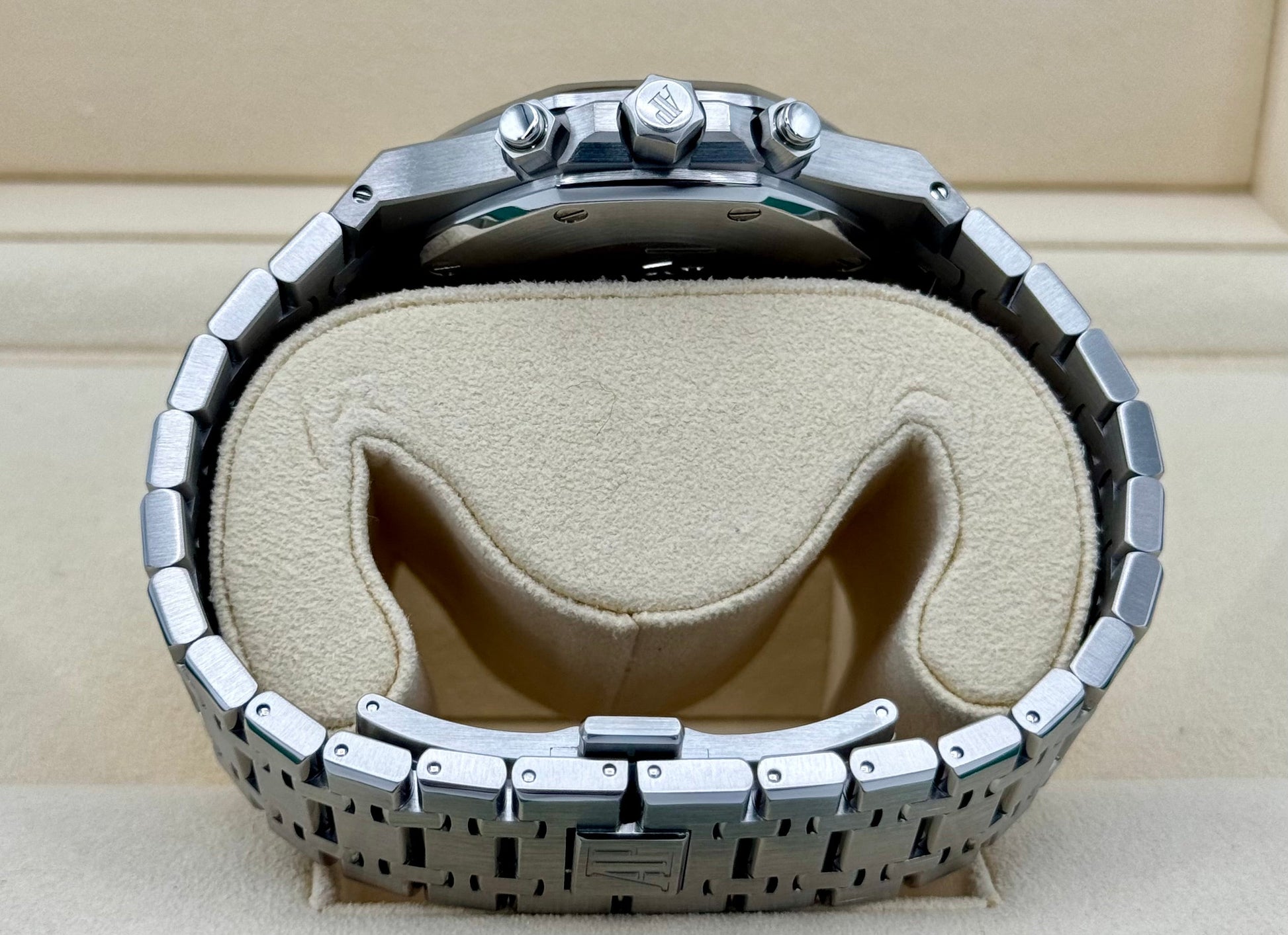 2016 Audemars Piguet Royal Oak Chronograph 41mm 26320ST White Dial - MyWatchLLC